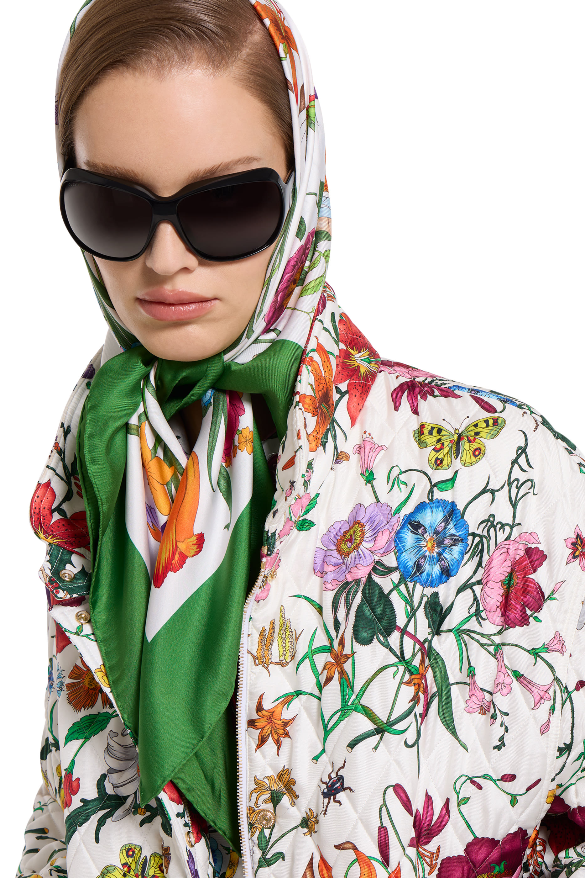  Printed Silk Carr&eacute; 