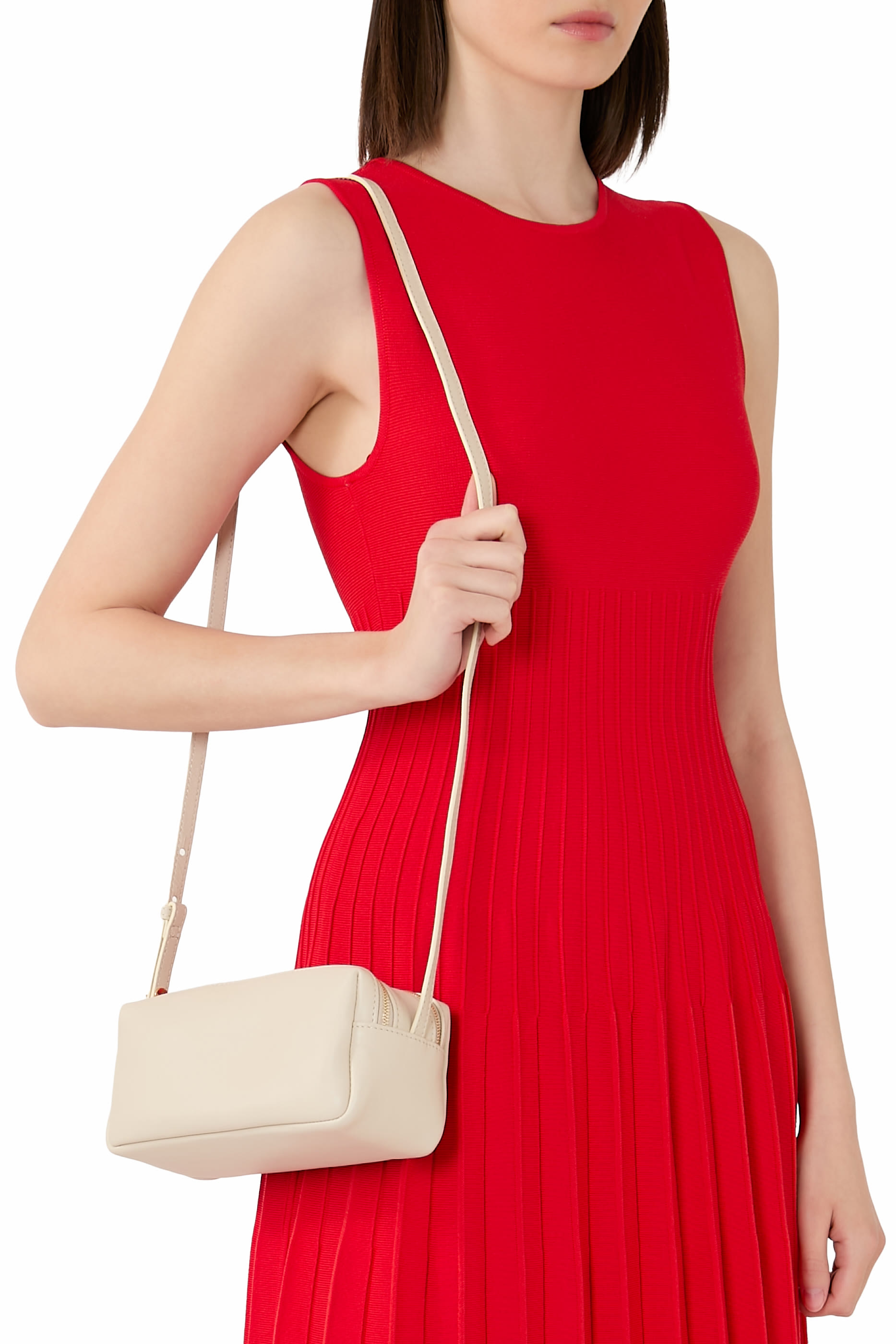 Trousse Pebbled Leather Bag