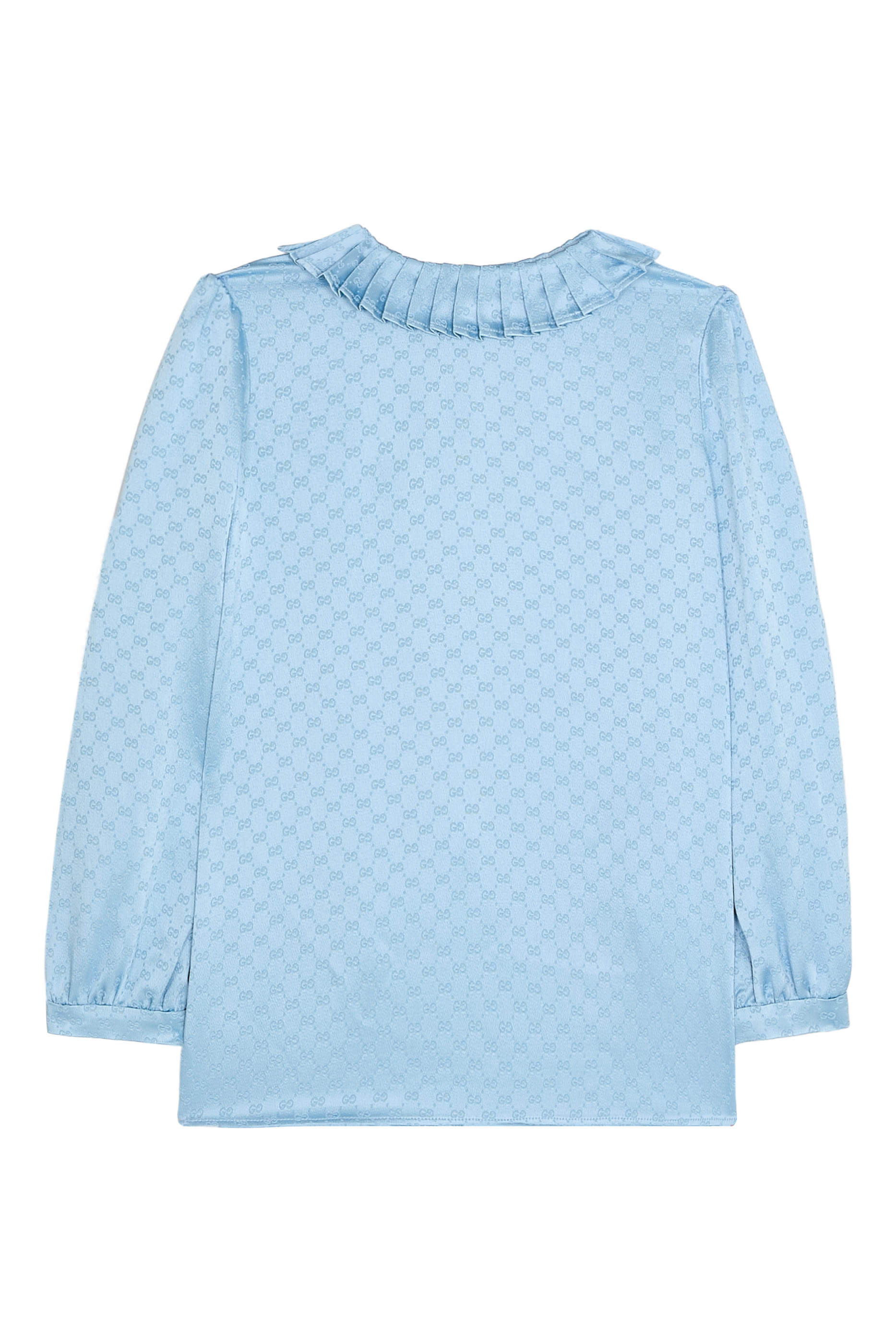 Kids Logo Satin Shirt