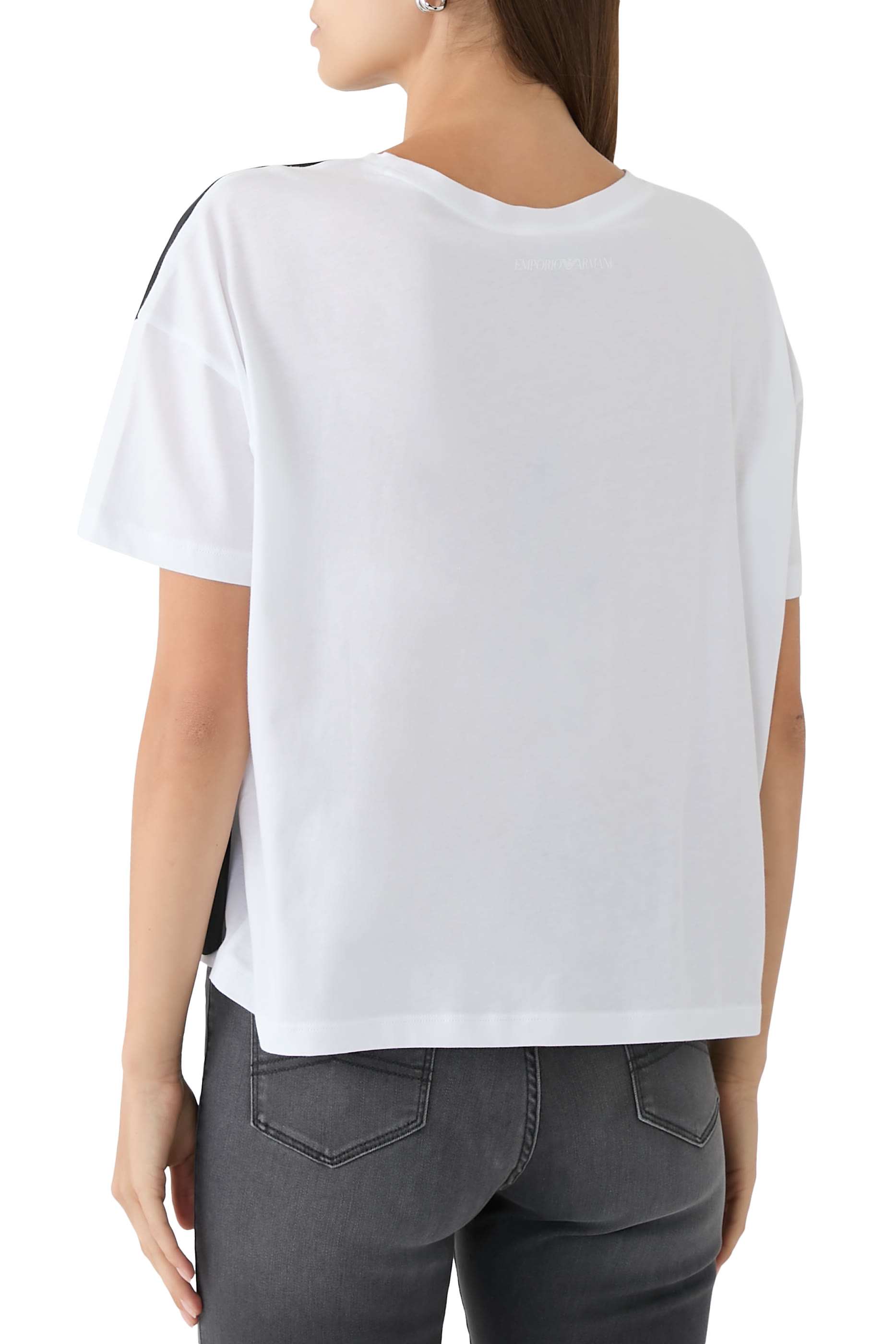 ASV Jersey T-Shirt with Chiffon Insert and EA Logo