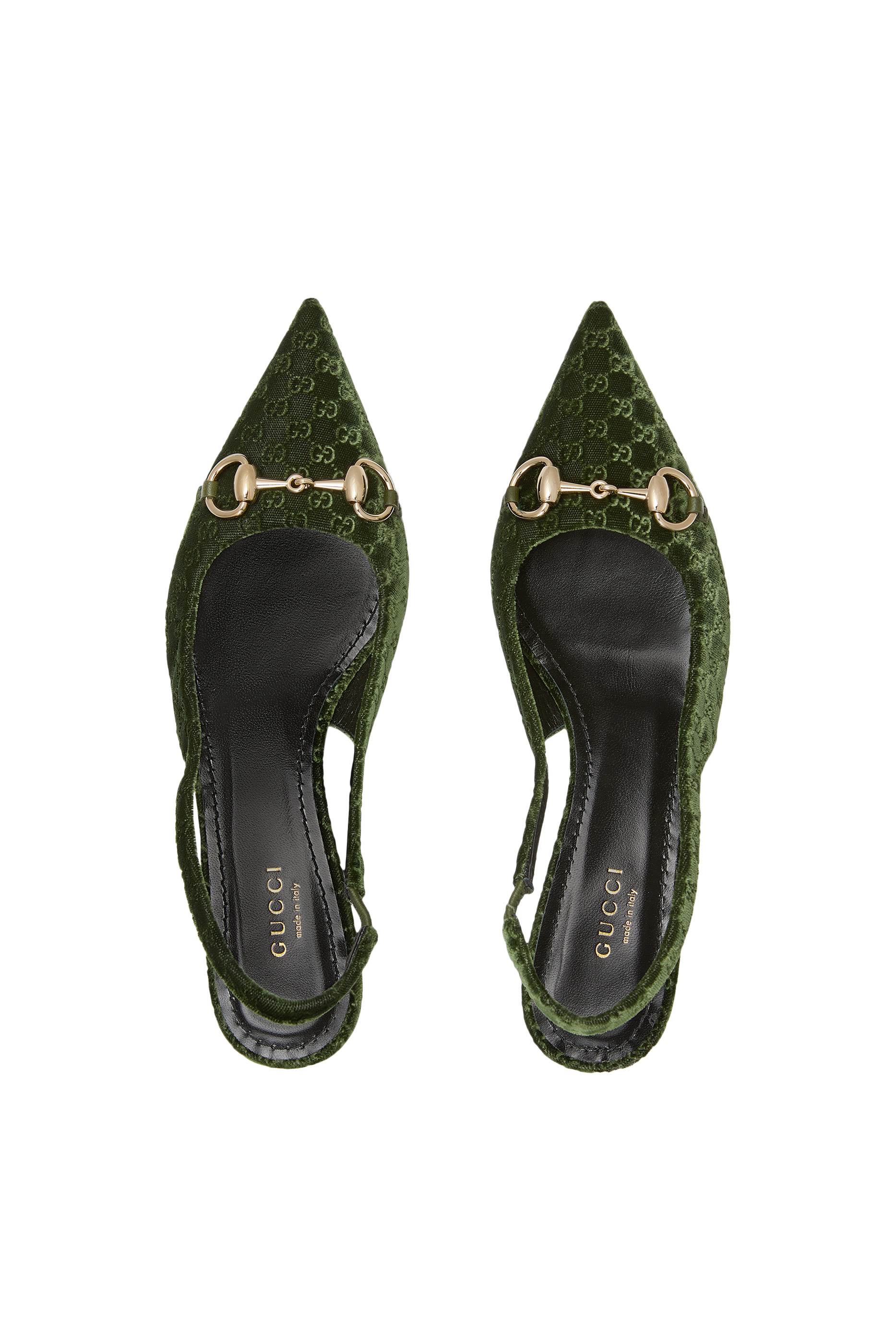 Slingback 45 Pumps with Horsebit