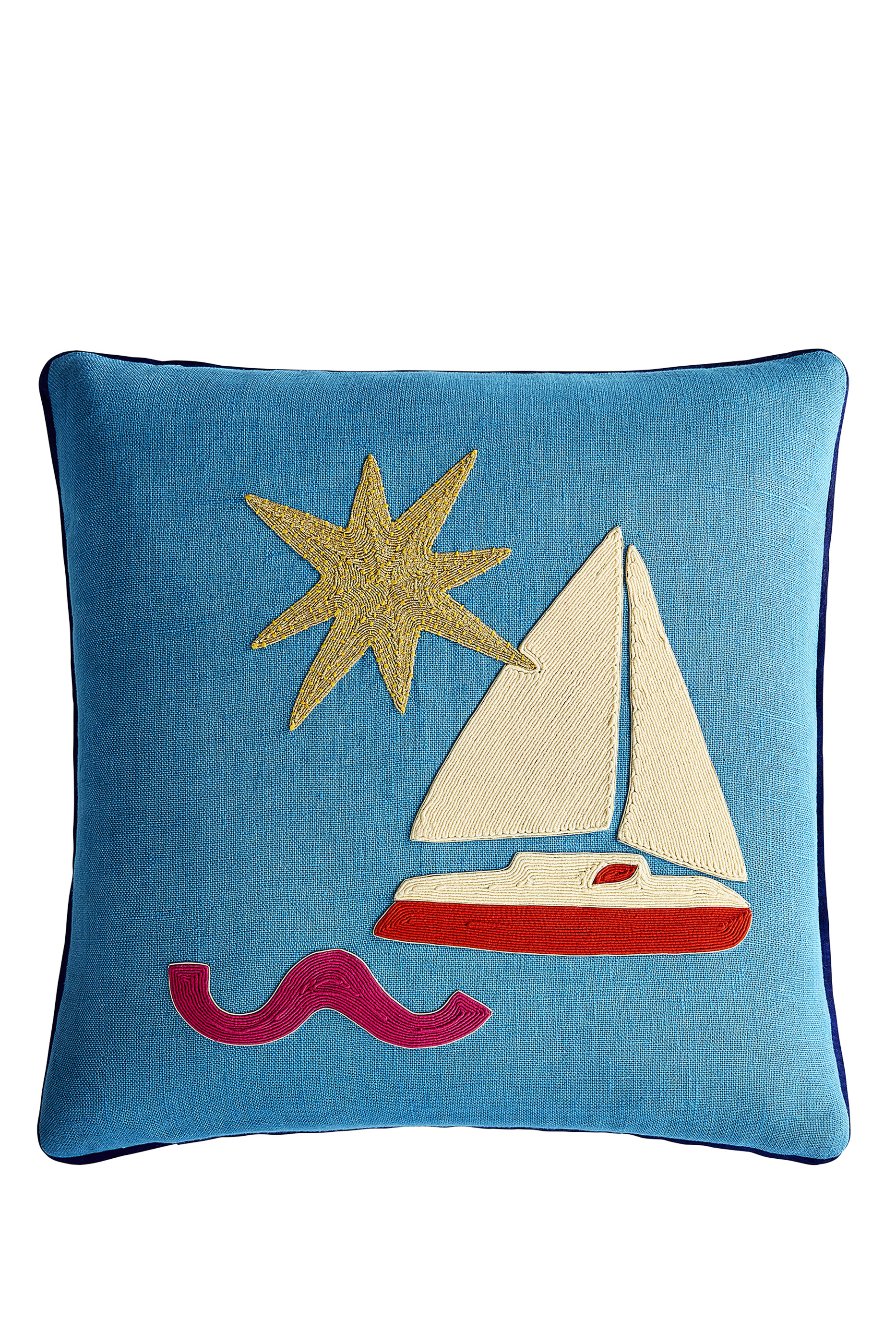 Playa Corded Sailboat Cushion