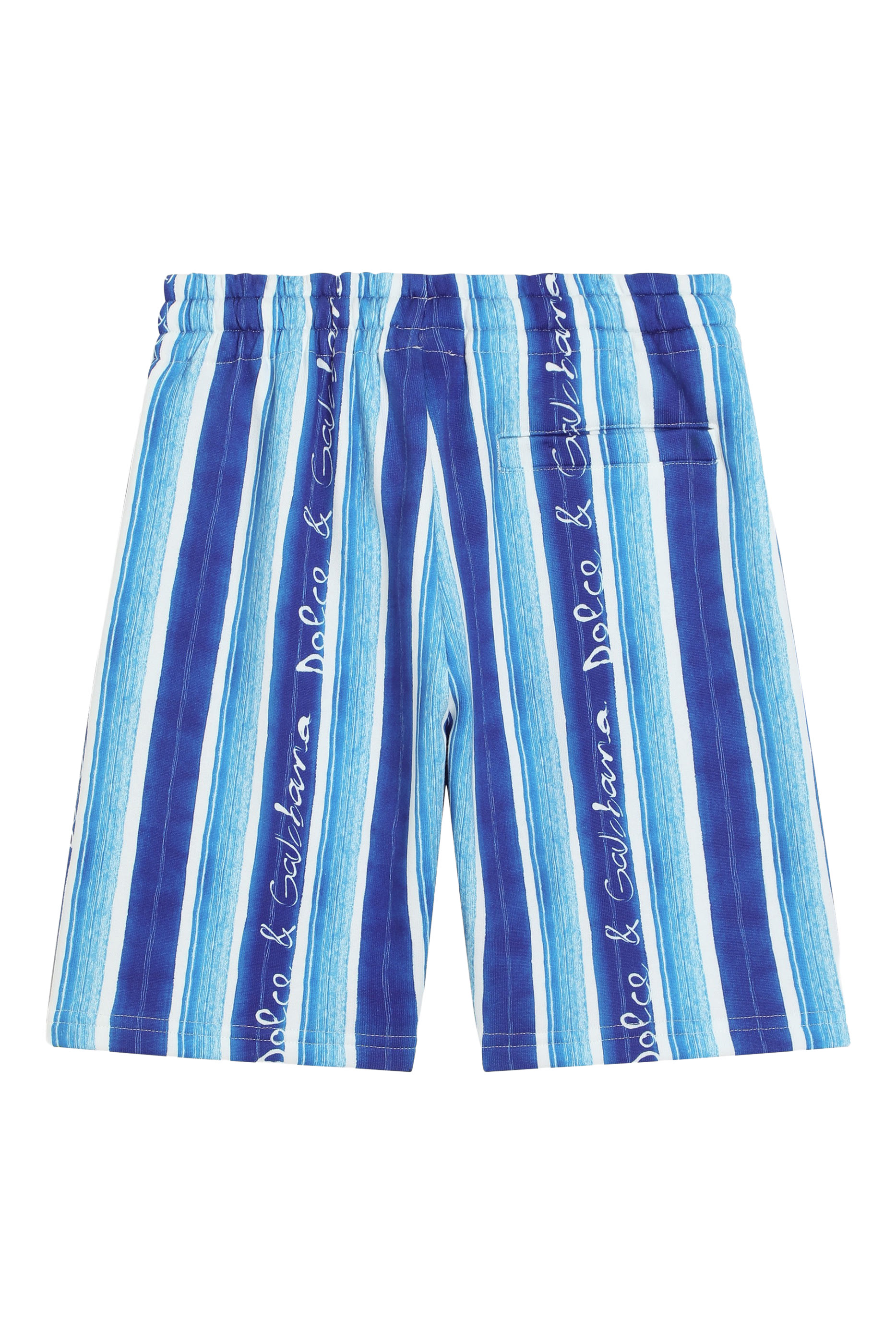 Kids Striped Relaxed Fit Shorts