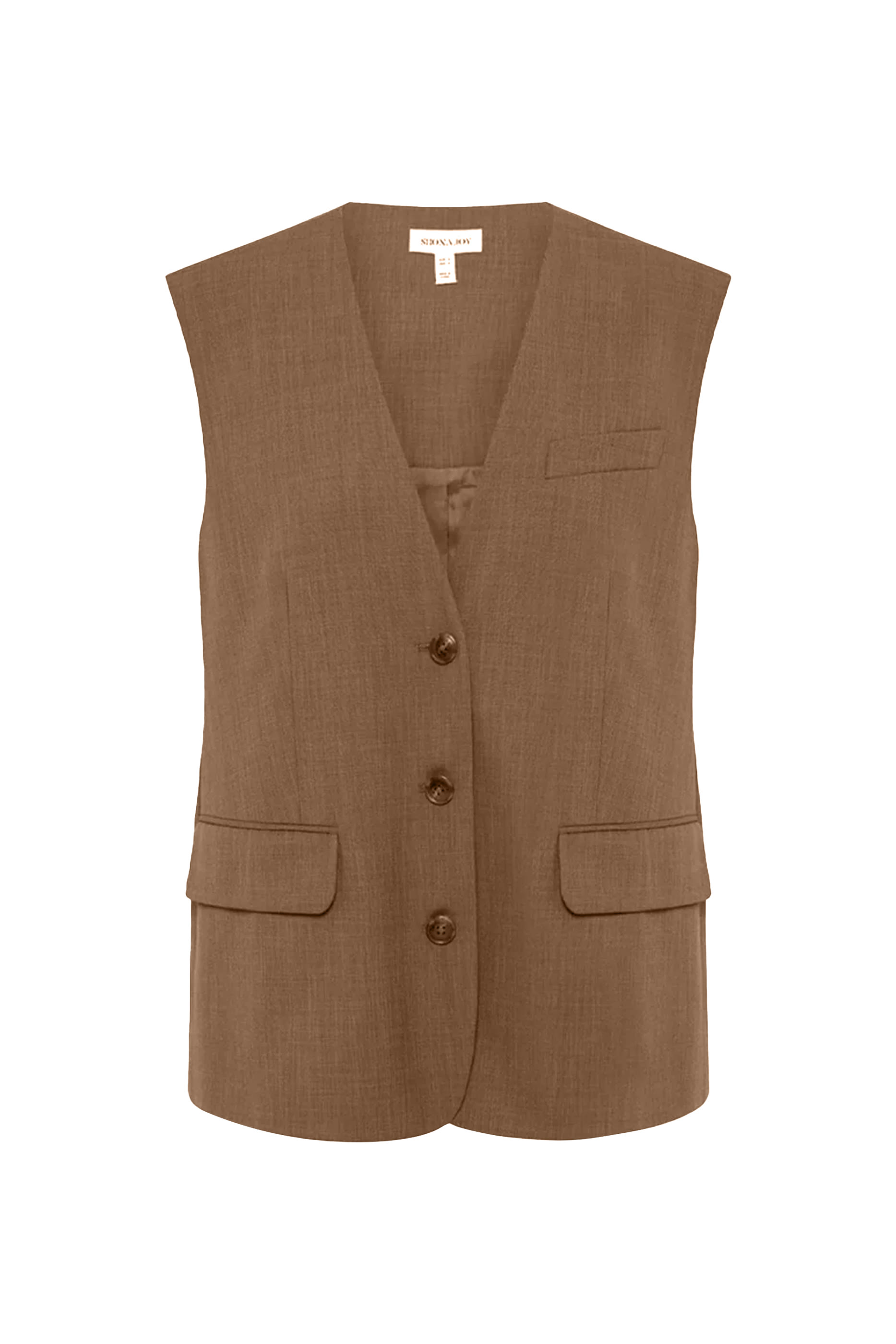 Asher Sleeveless Blazer