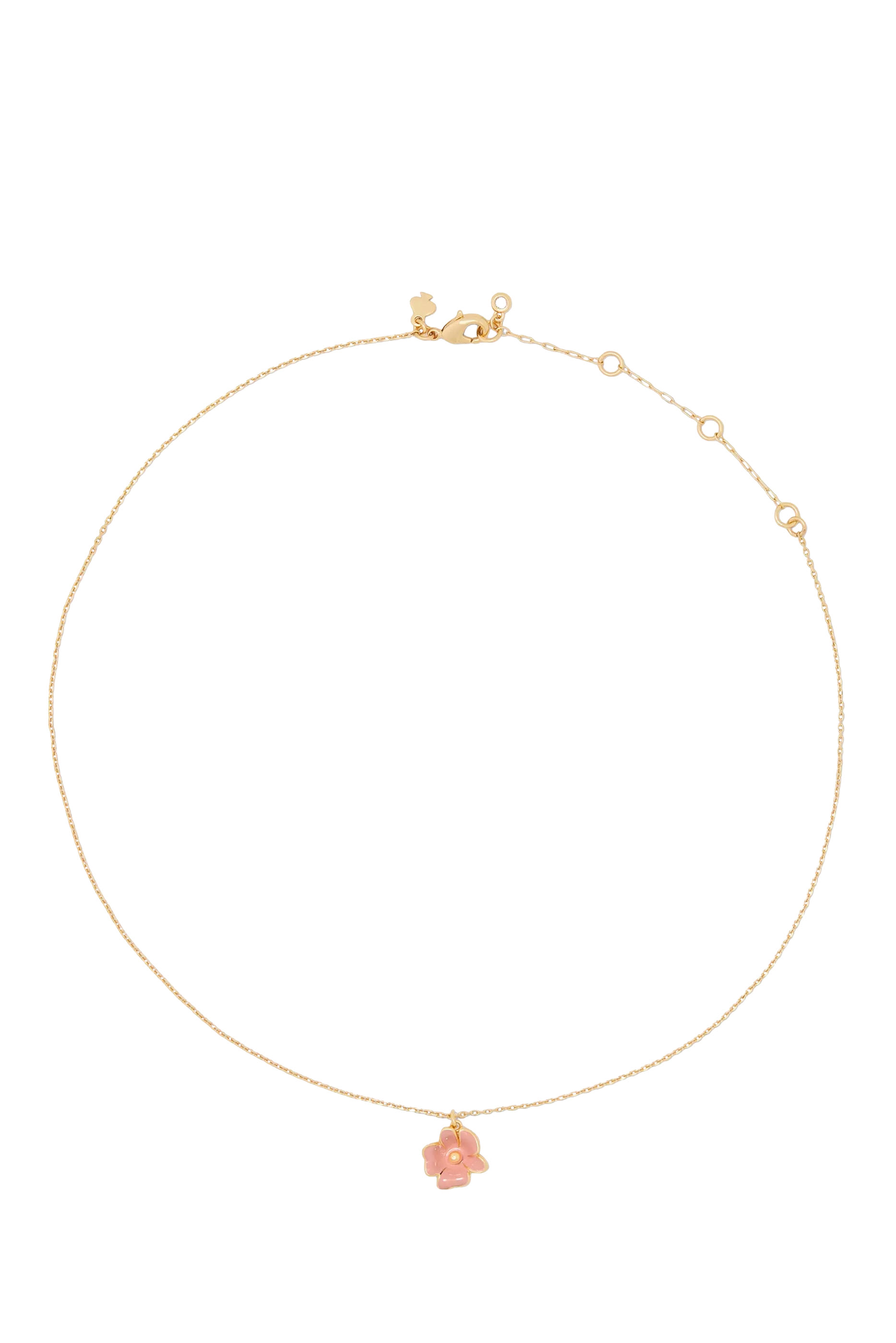 Bloom Flower Pendant, Enamel