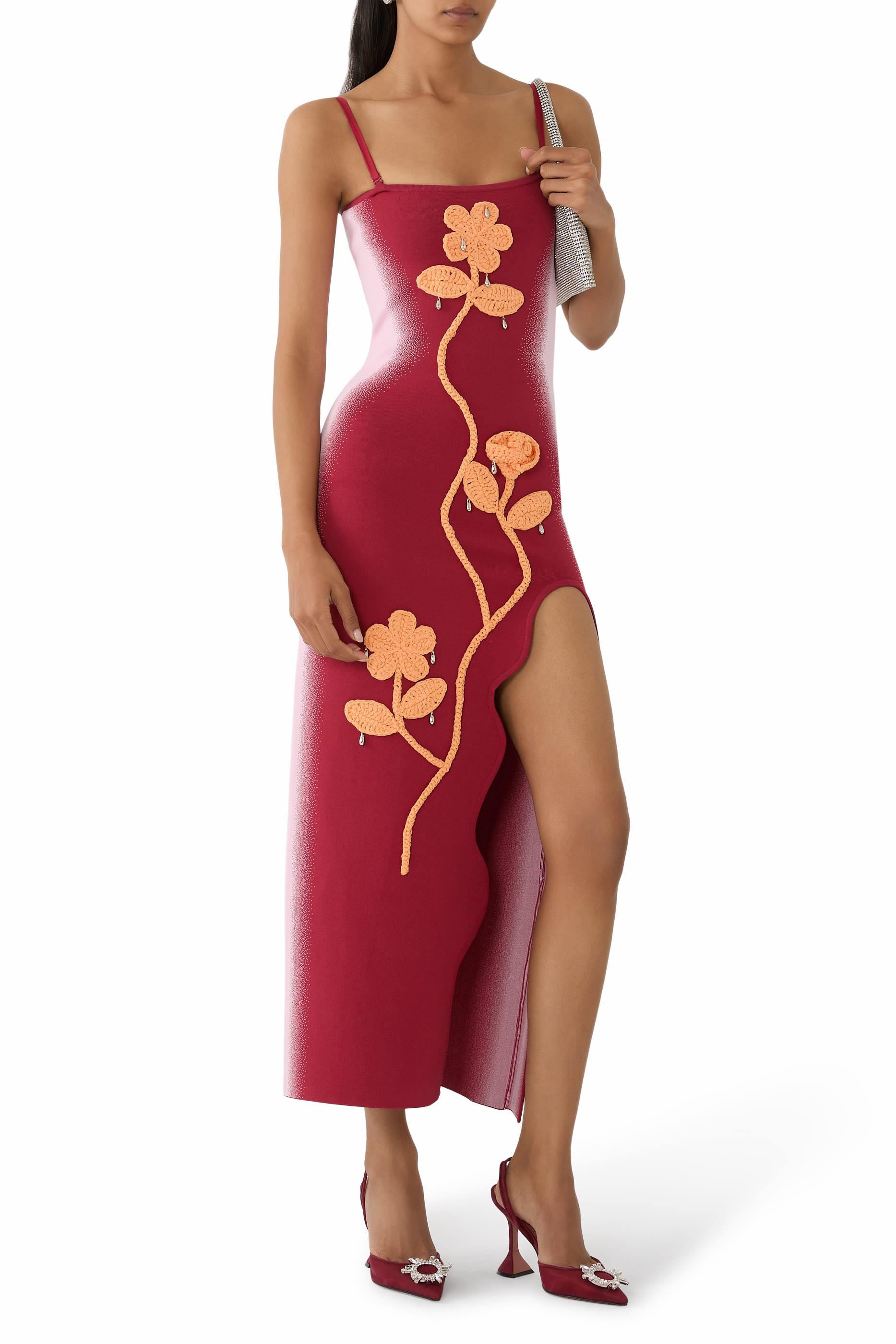 Begum Mesh 95 Slingback Pumps