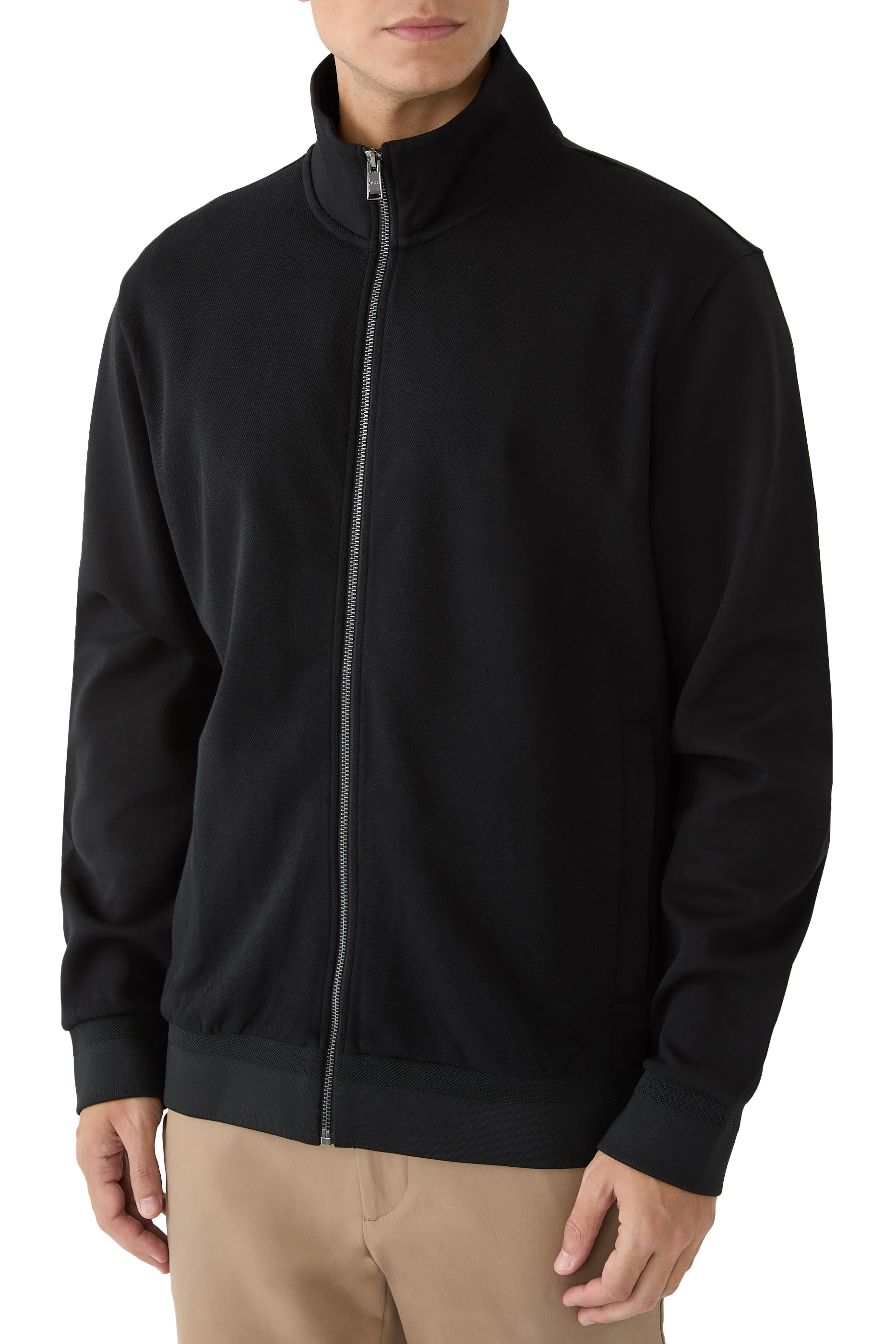  Regular-Fit Zip-Up Jacket
