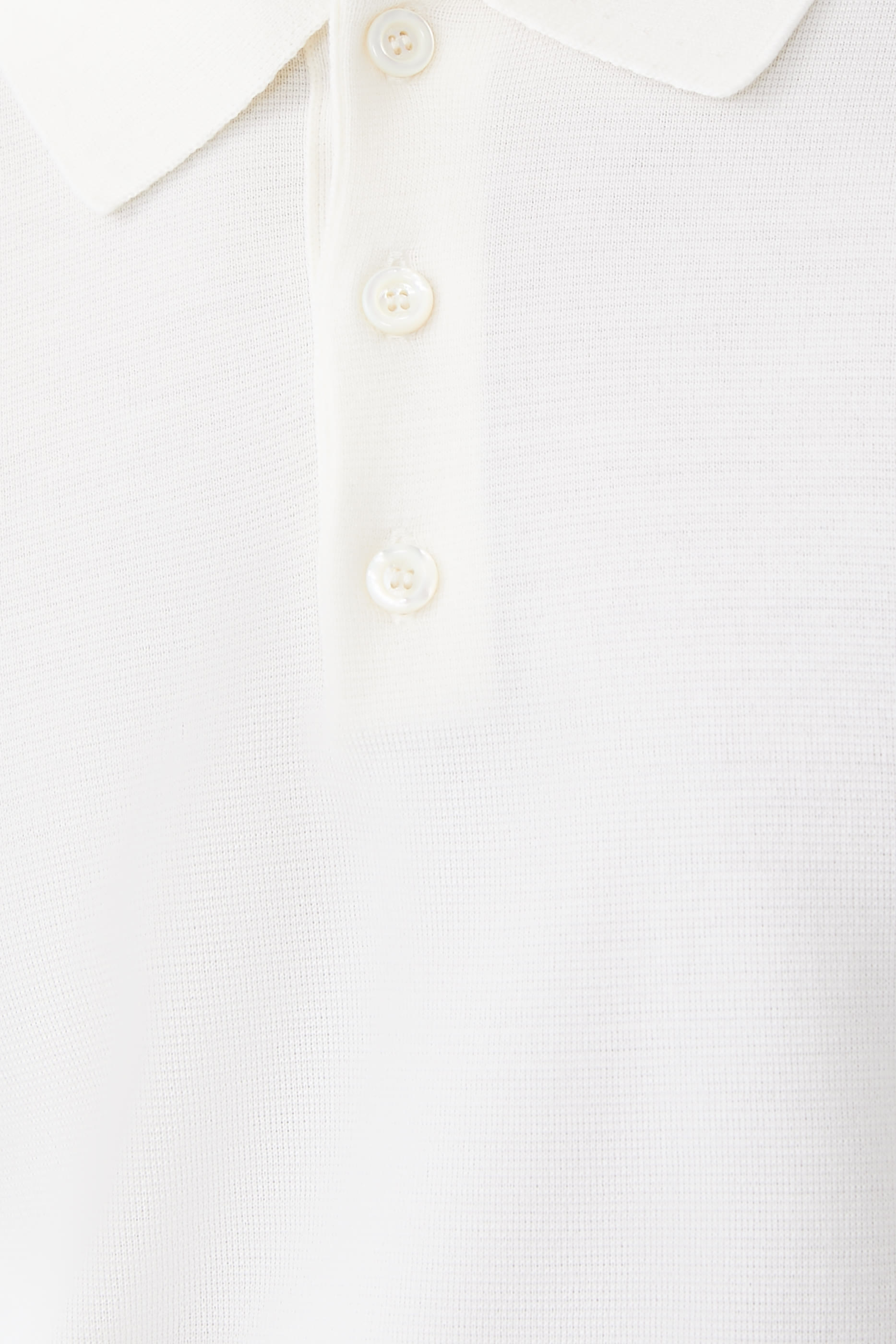 Knit Wool Polo Shirt