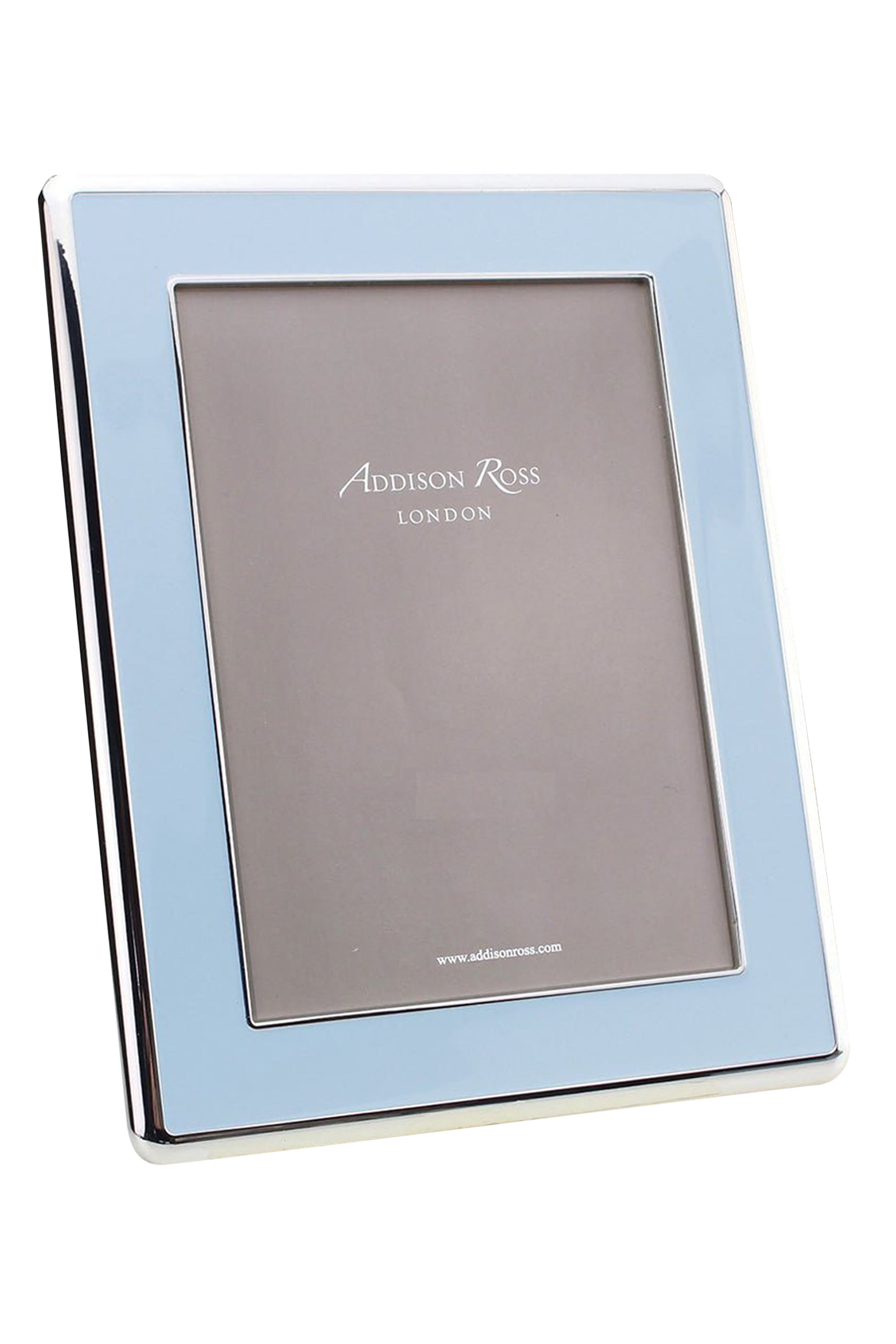 Curve Frame, Enamel & Silver 5x7 