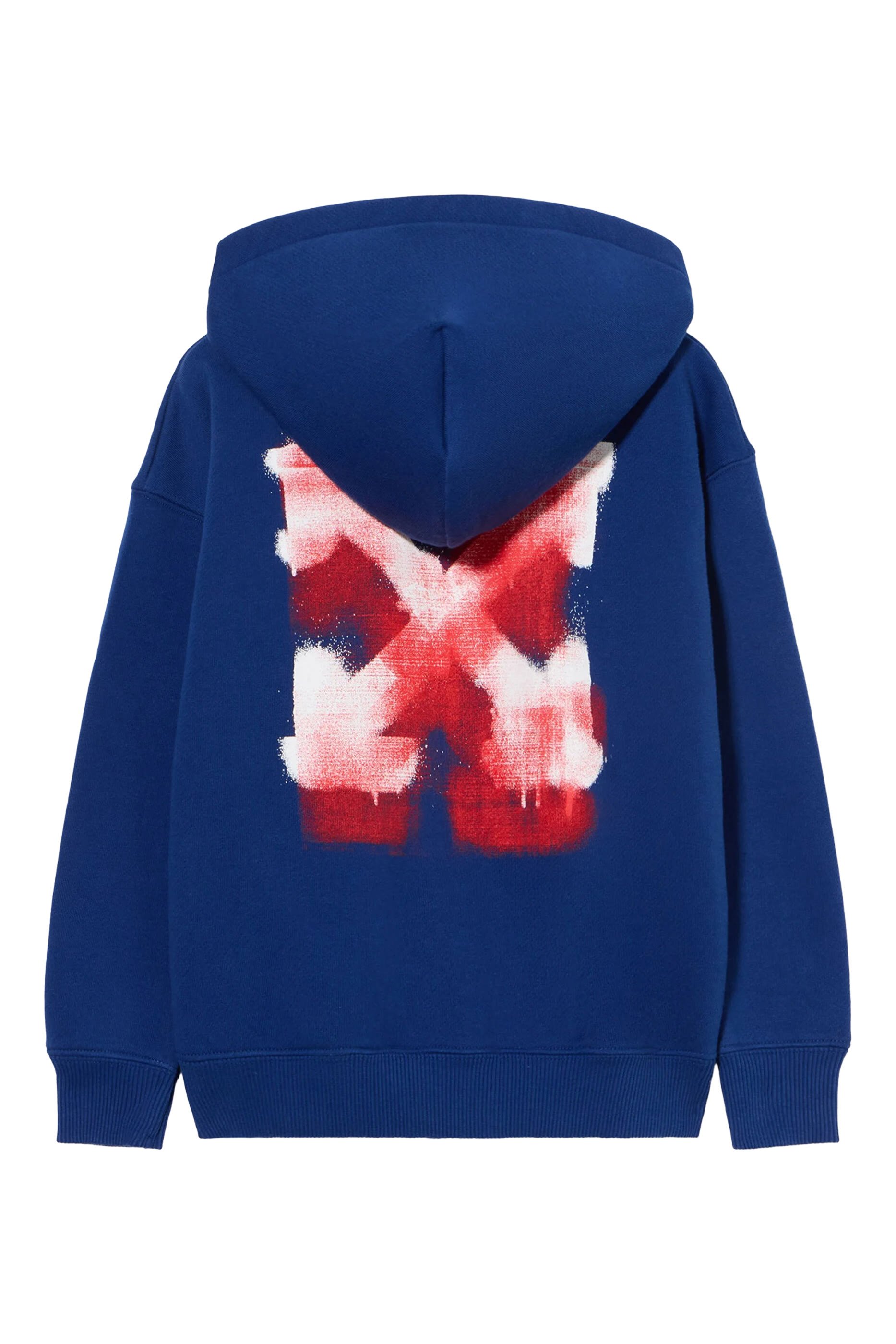 Kids Arrow Spray Zip Logo Hoodie