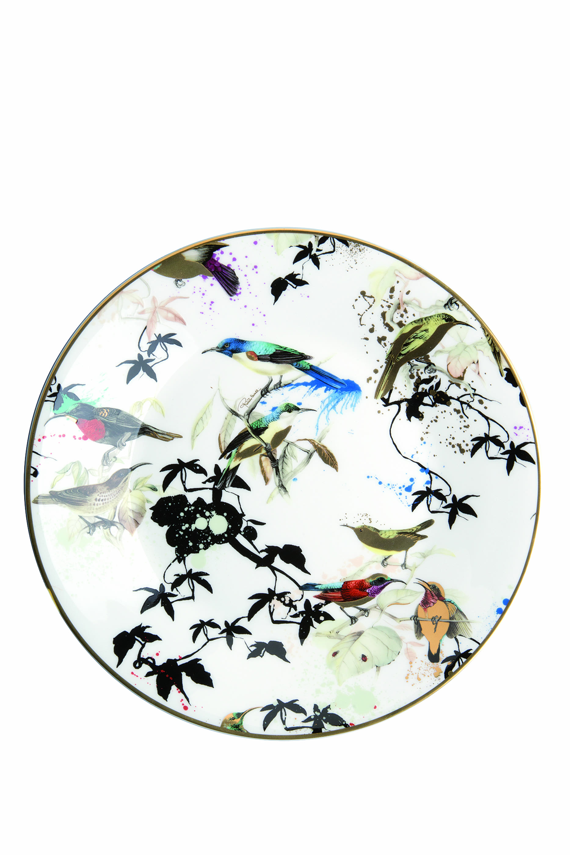 Garden&rsquo;s Birds Dessert Plate
