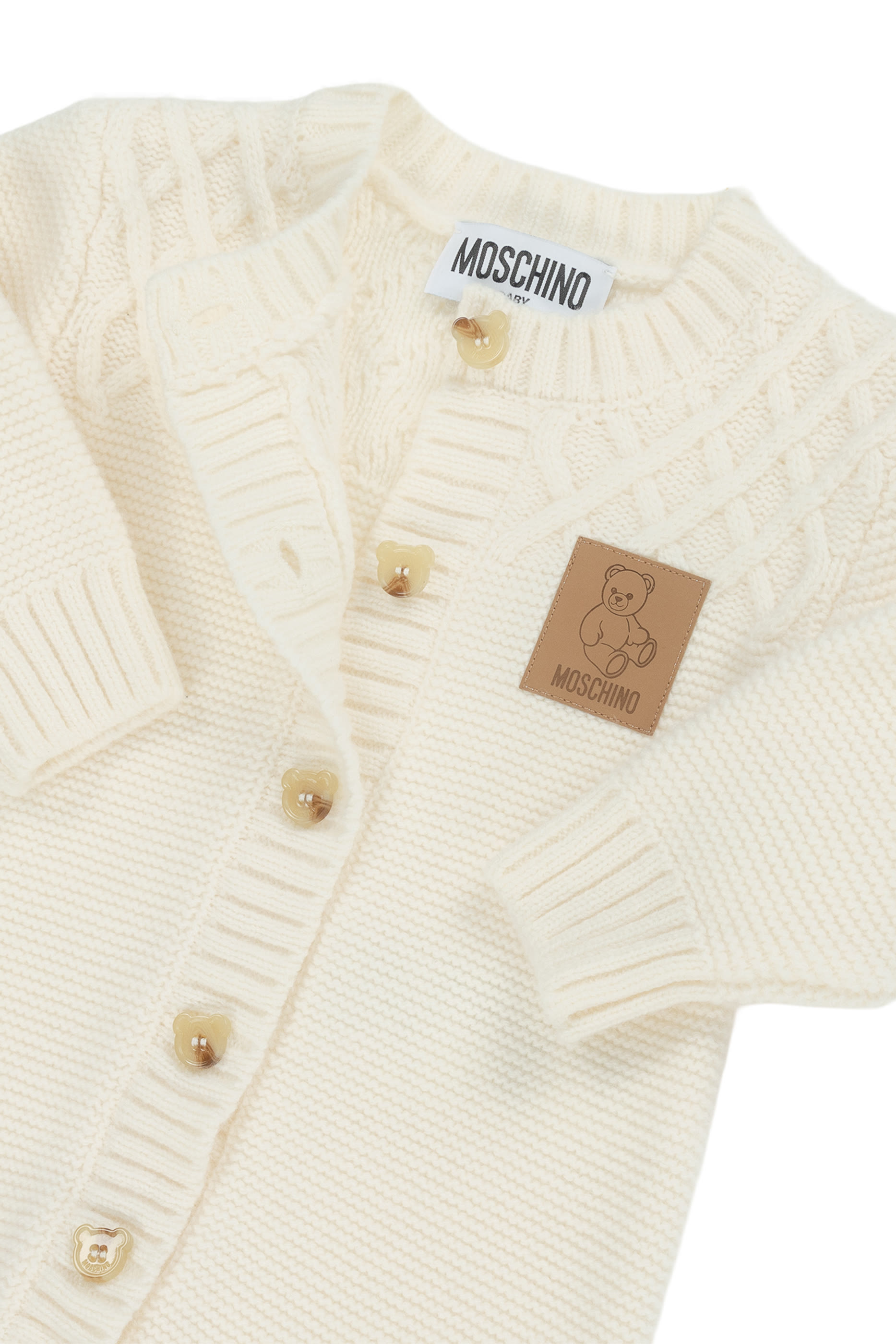 Kids Teddy Cloud Knit Babygrow 