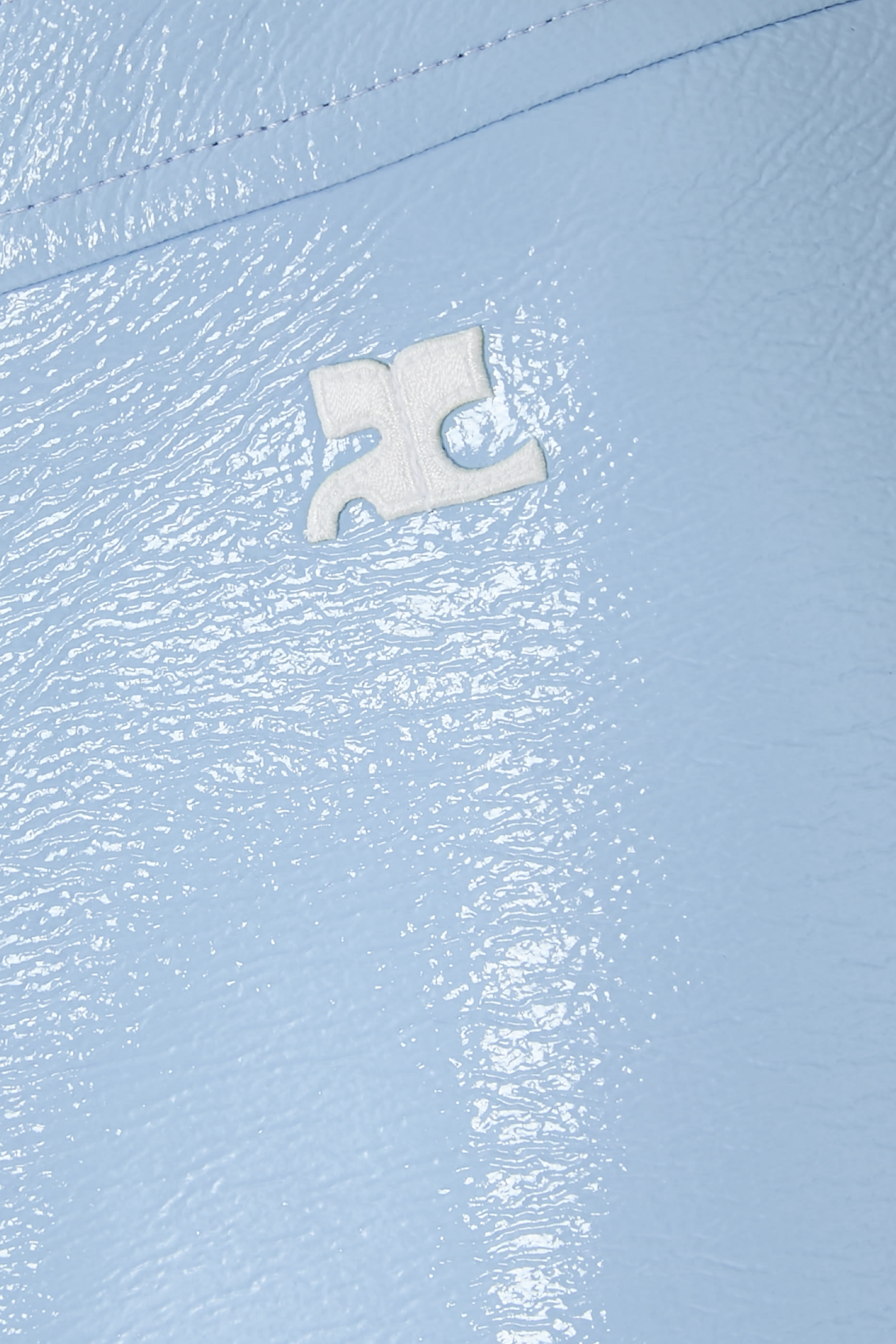 Reedition Vinyl Mini Skirt