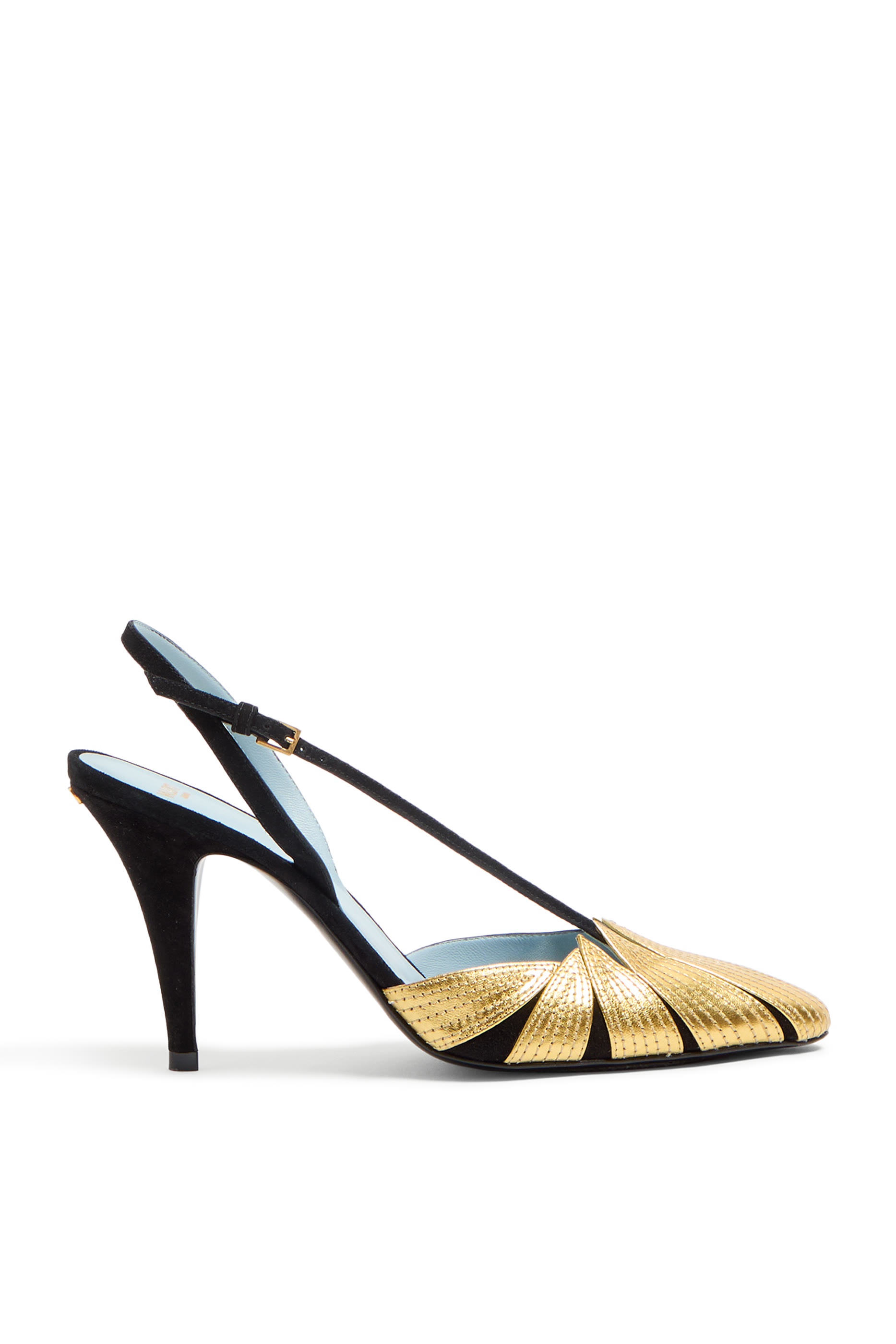 Foliefoliage Suede 90 Slingback Pumps