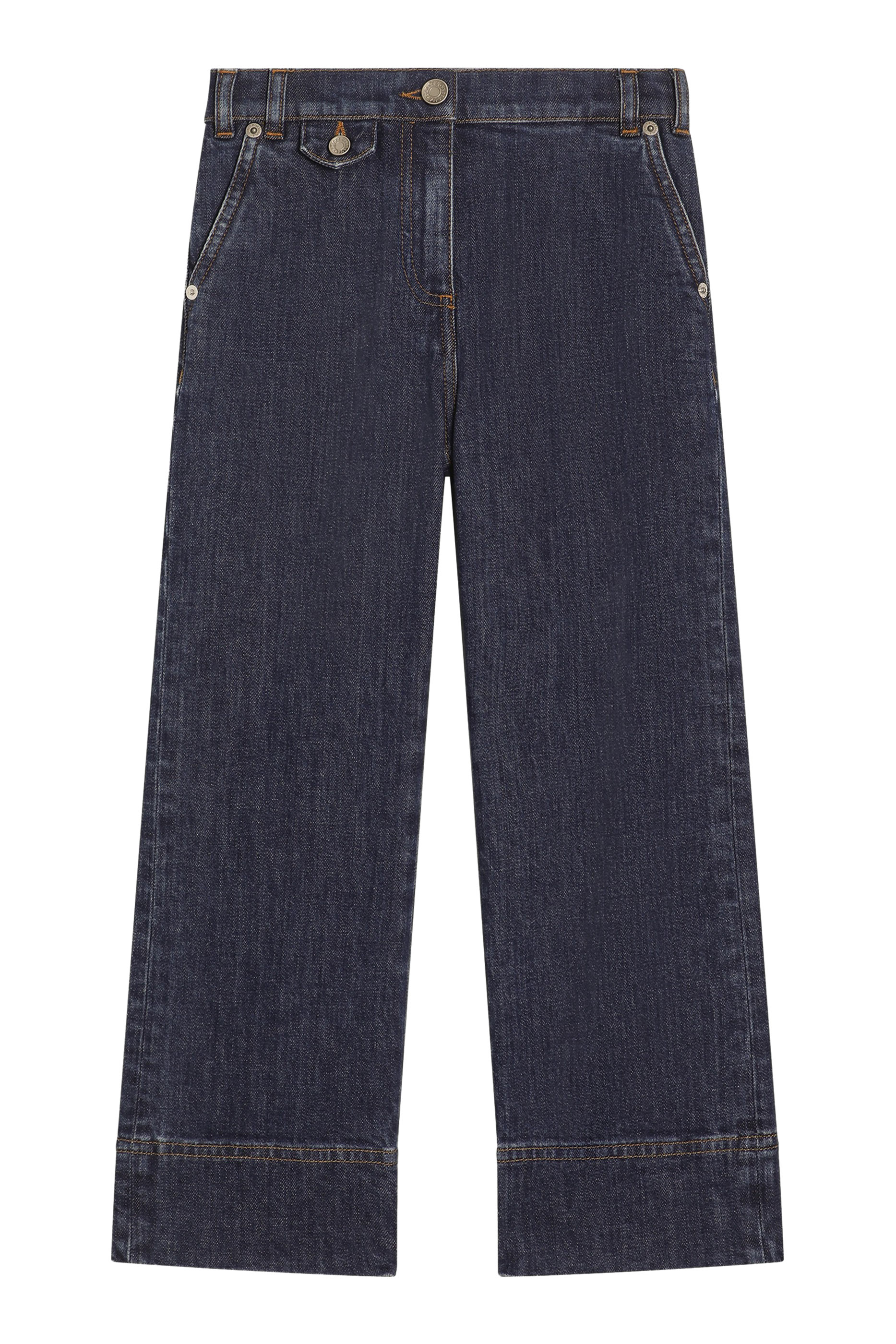 Kids Denim Palazzo Trousers