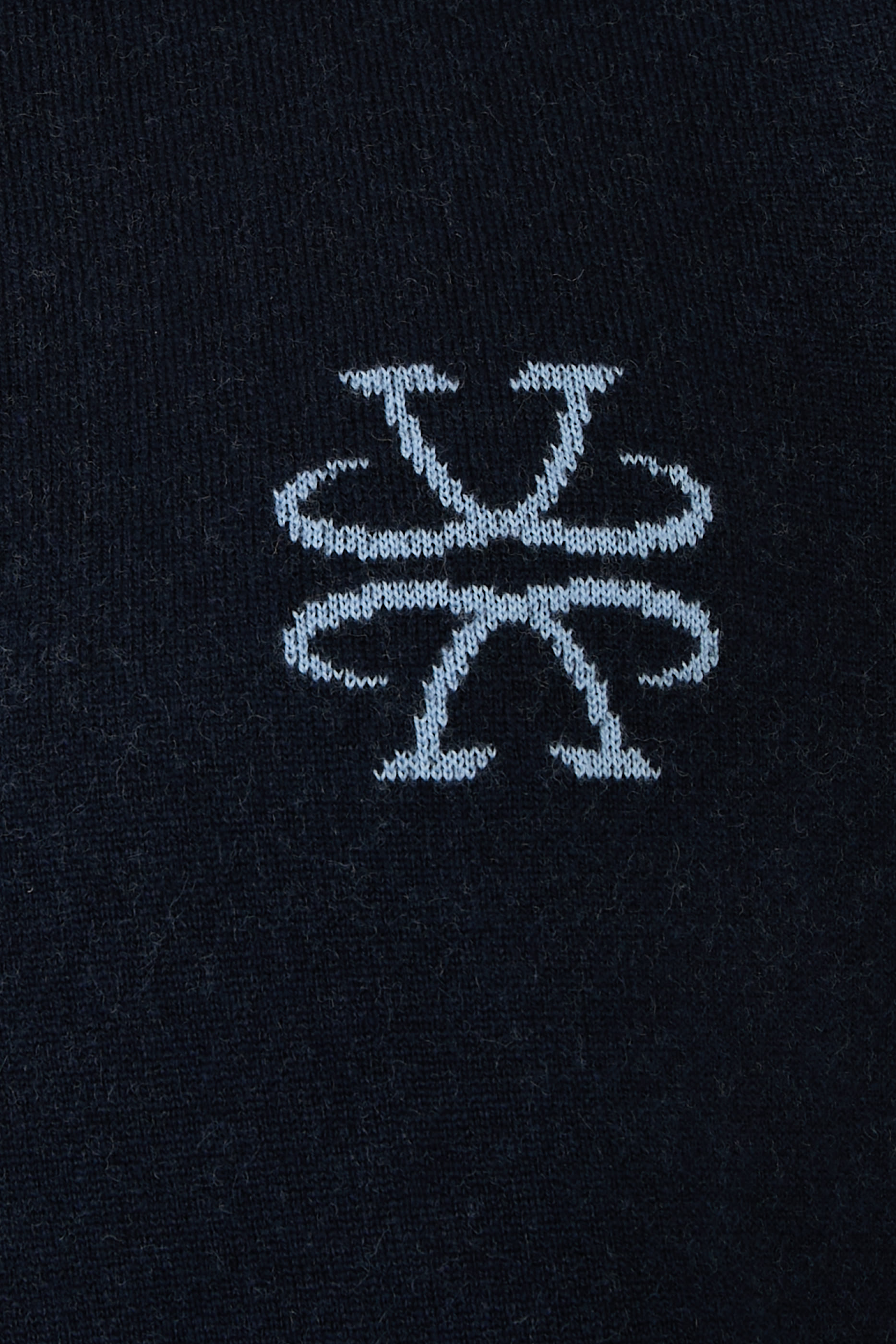 Logo Polo Knitted Top