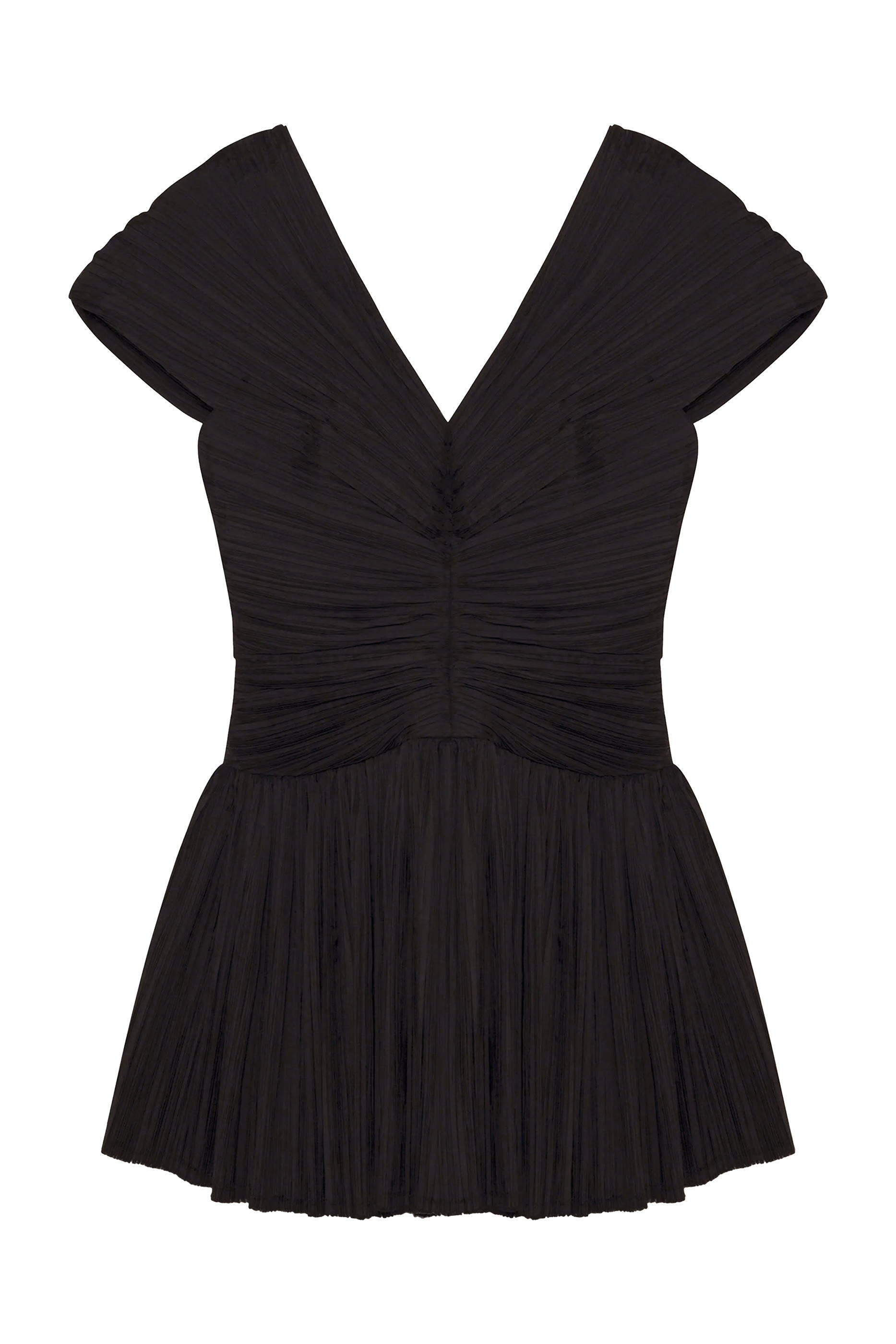 Avarie Plisse Mini Dress