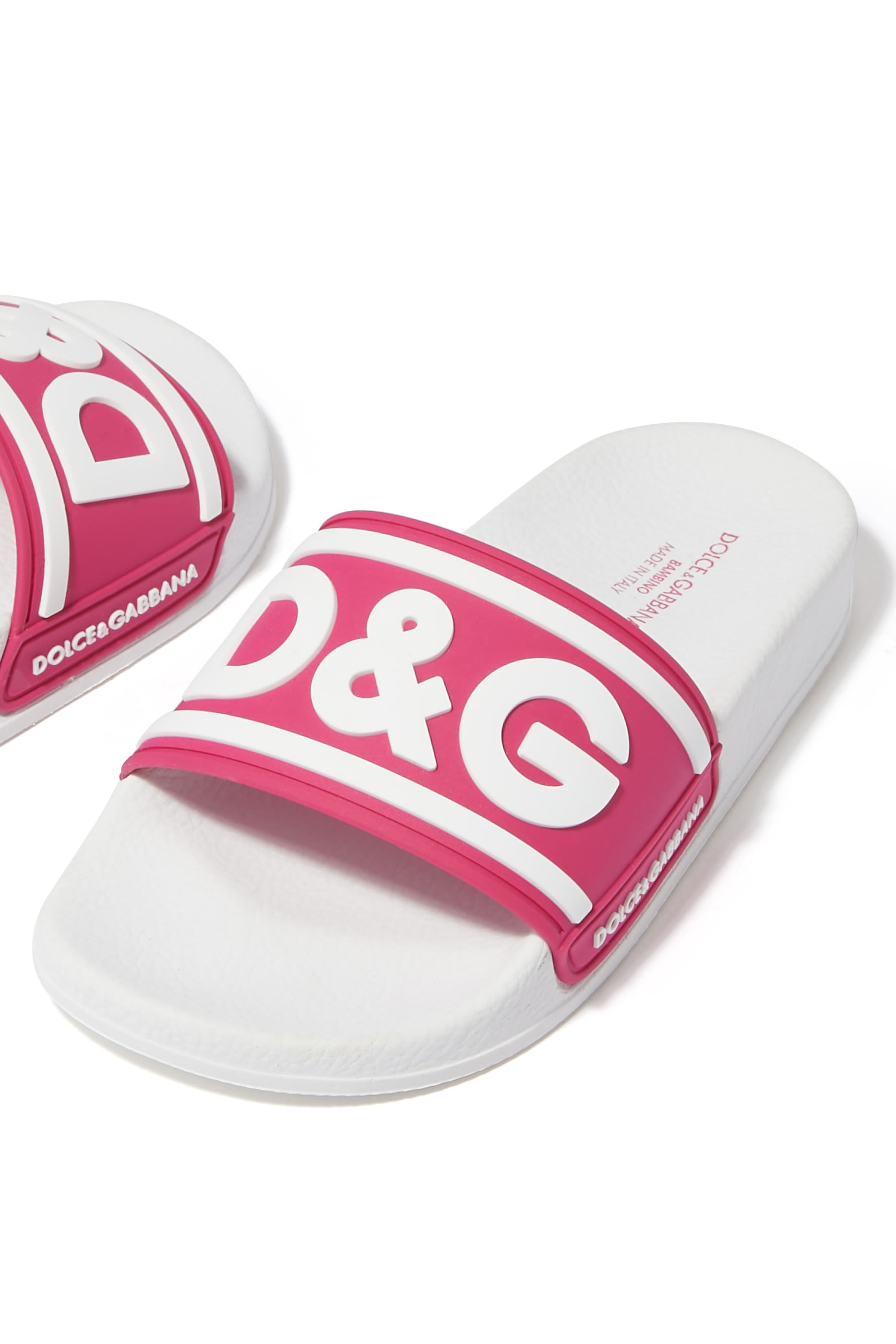 Kids DG Logo Rubber Slides
