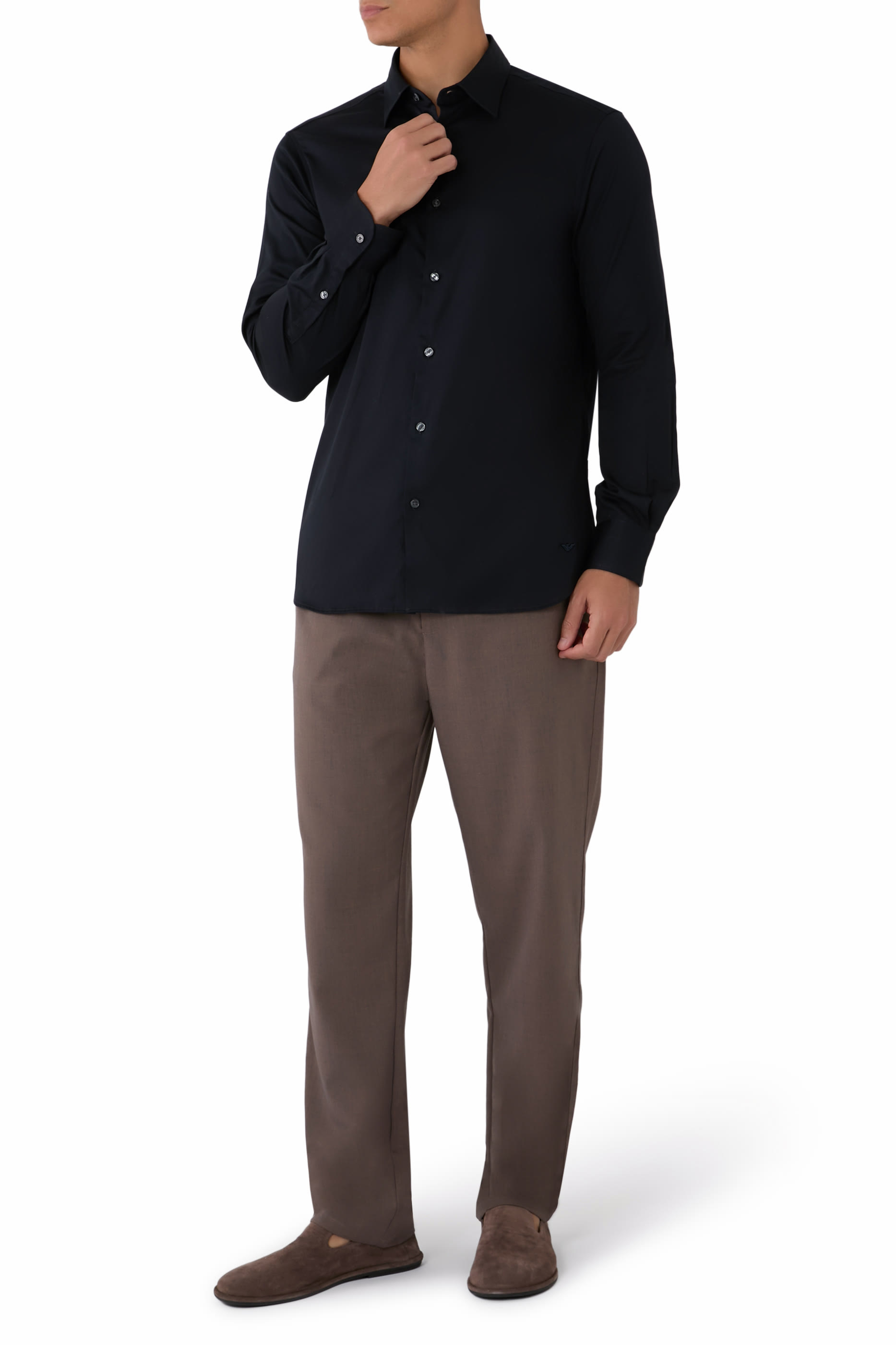 Stretch Pima Cotton Shirt