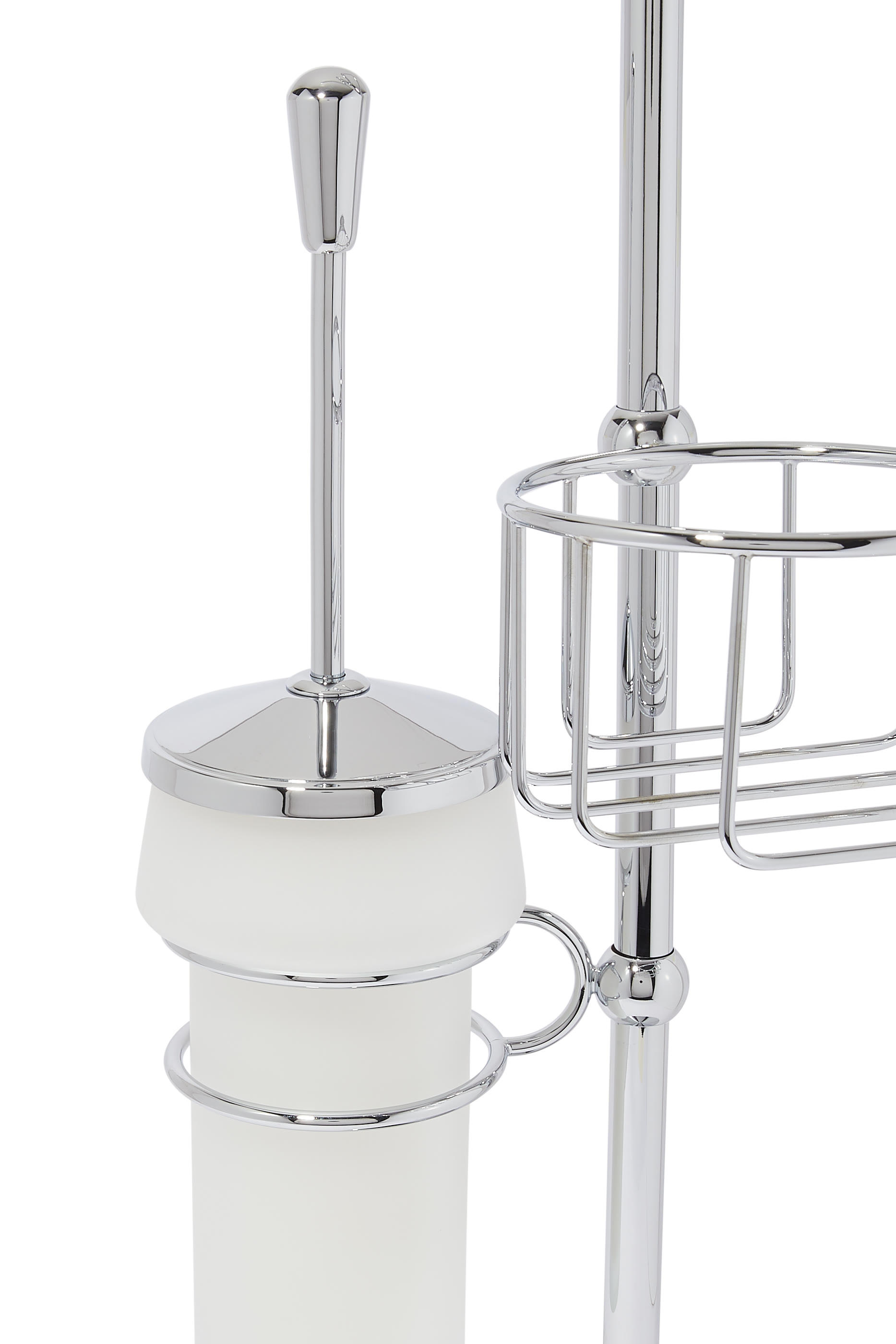 Brush and Toilet Roll Holder