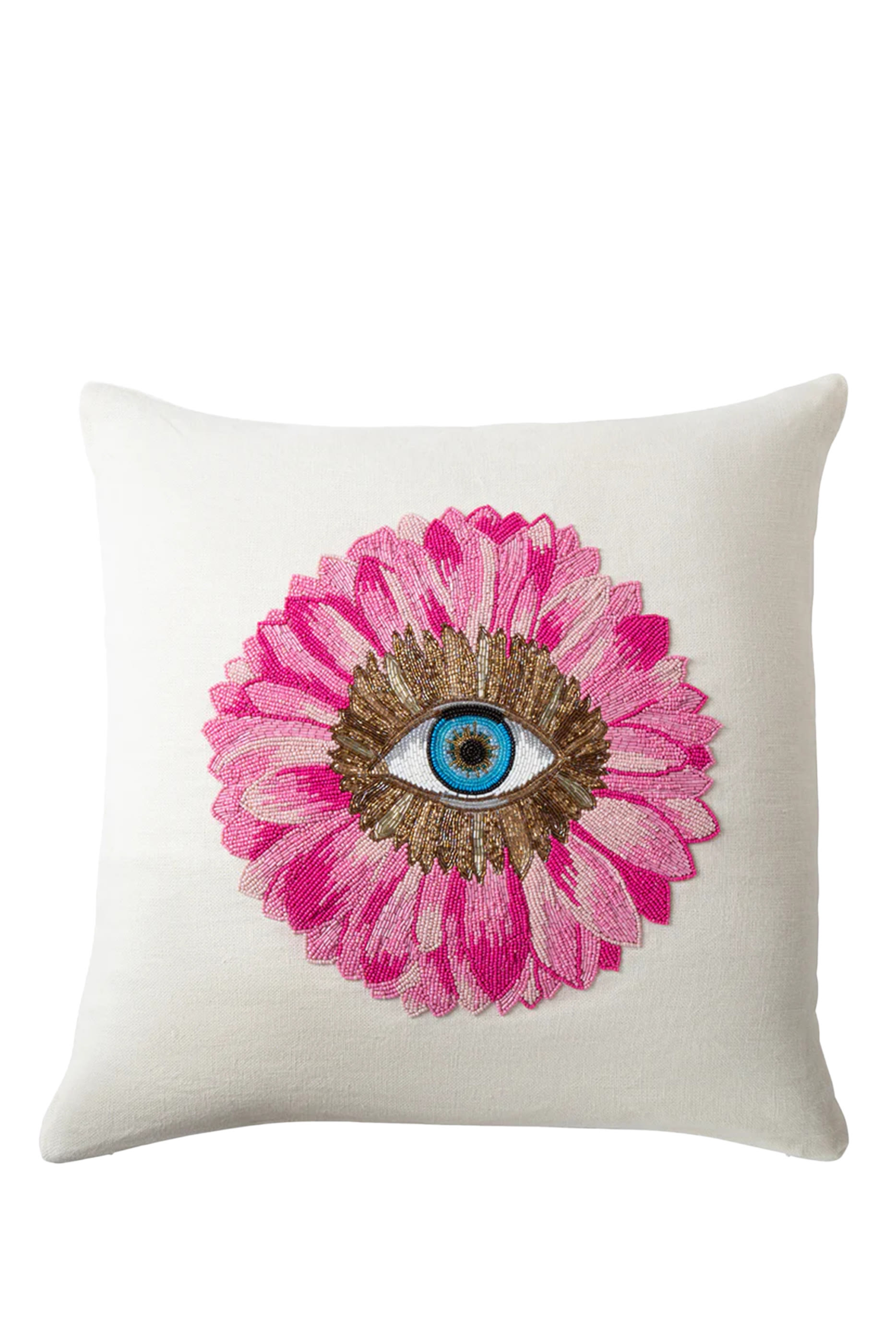 Petals Beaded Pillow