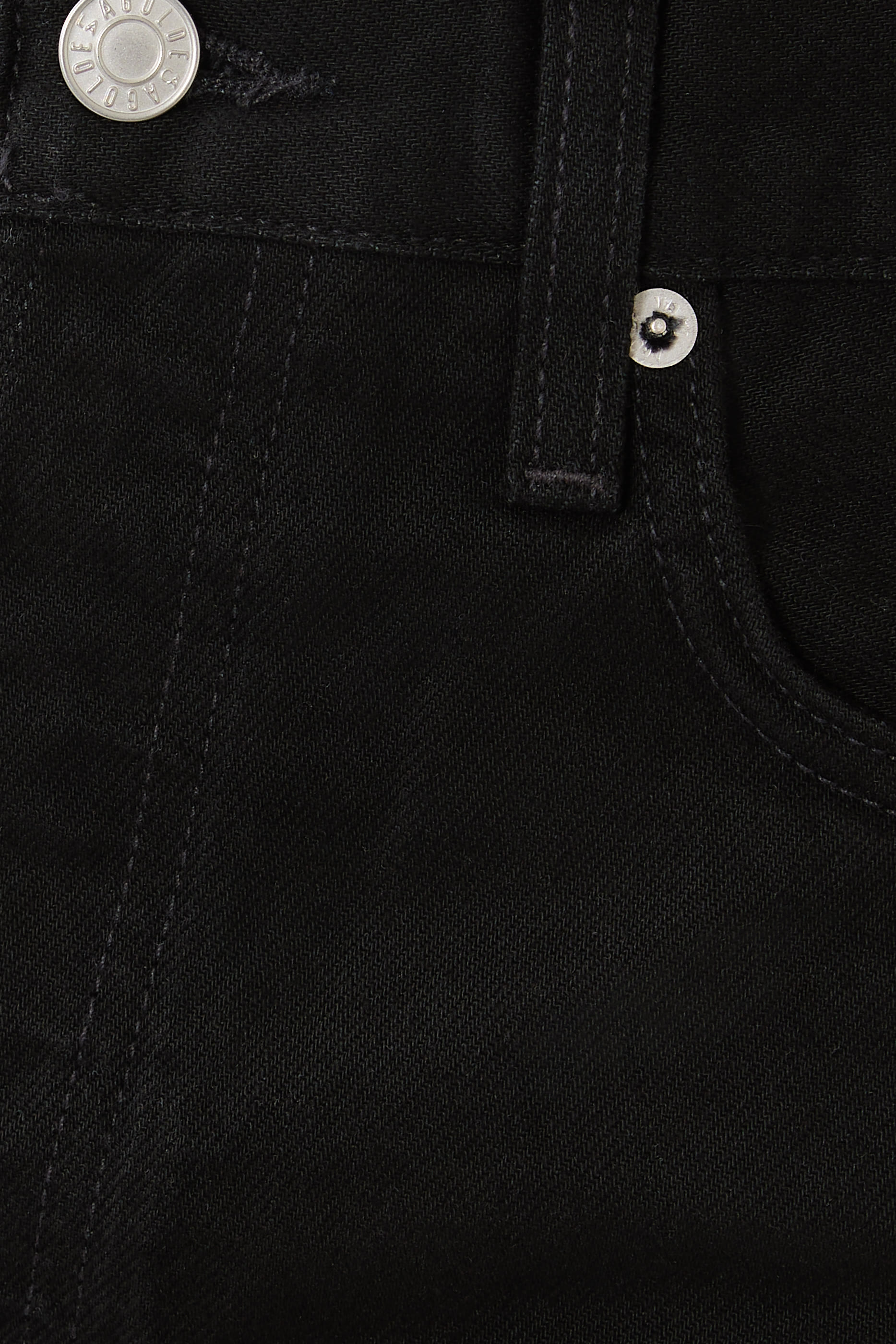 Luna High Rise Pieced Taper Jeans