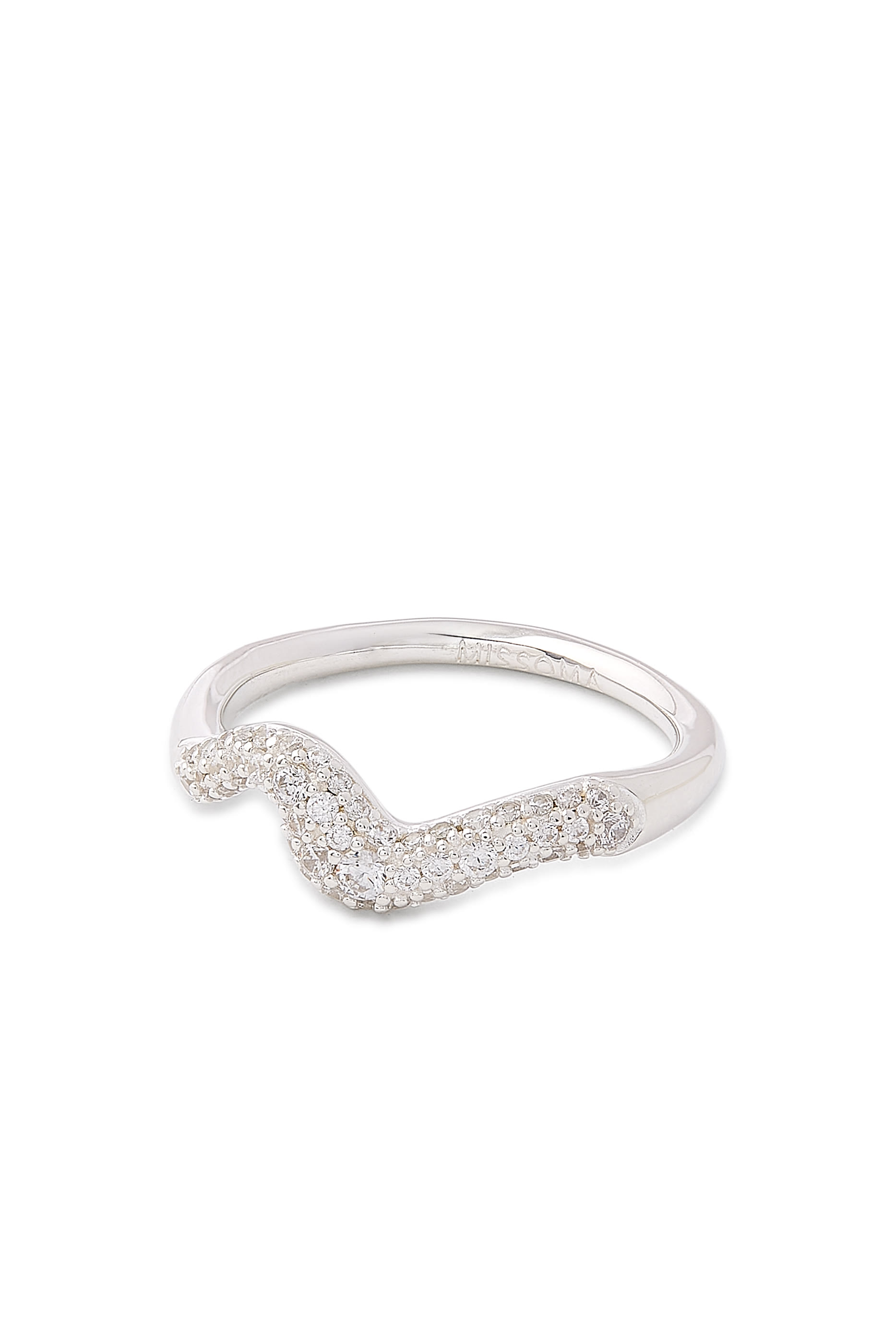  Molten Snow Stacking Ring