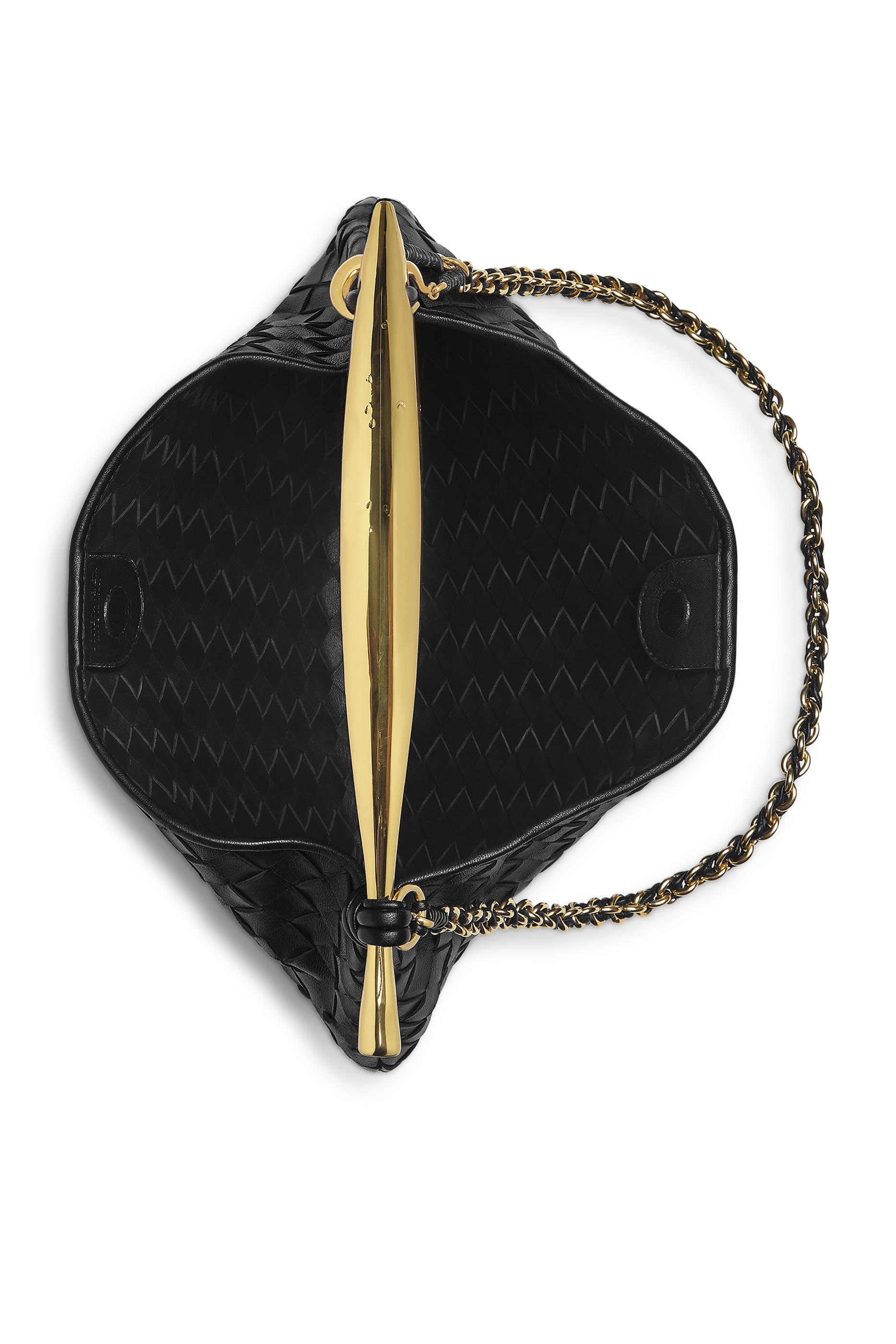 Sardine Woven Nappa Leather Bag