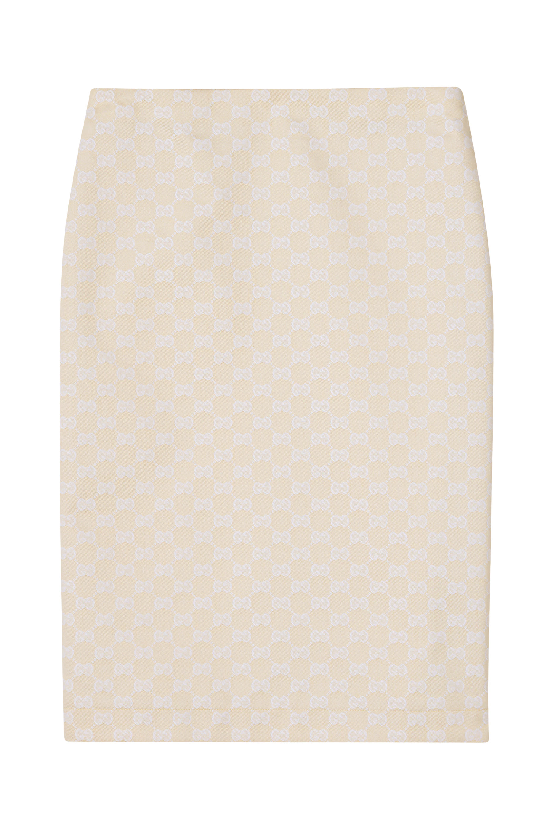 GG Cotton Gabardine Skirt
