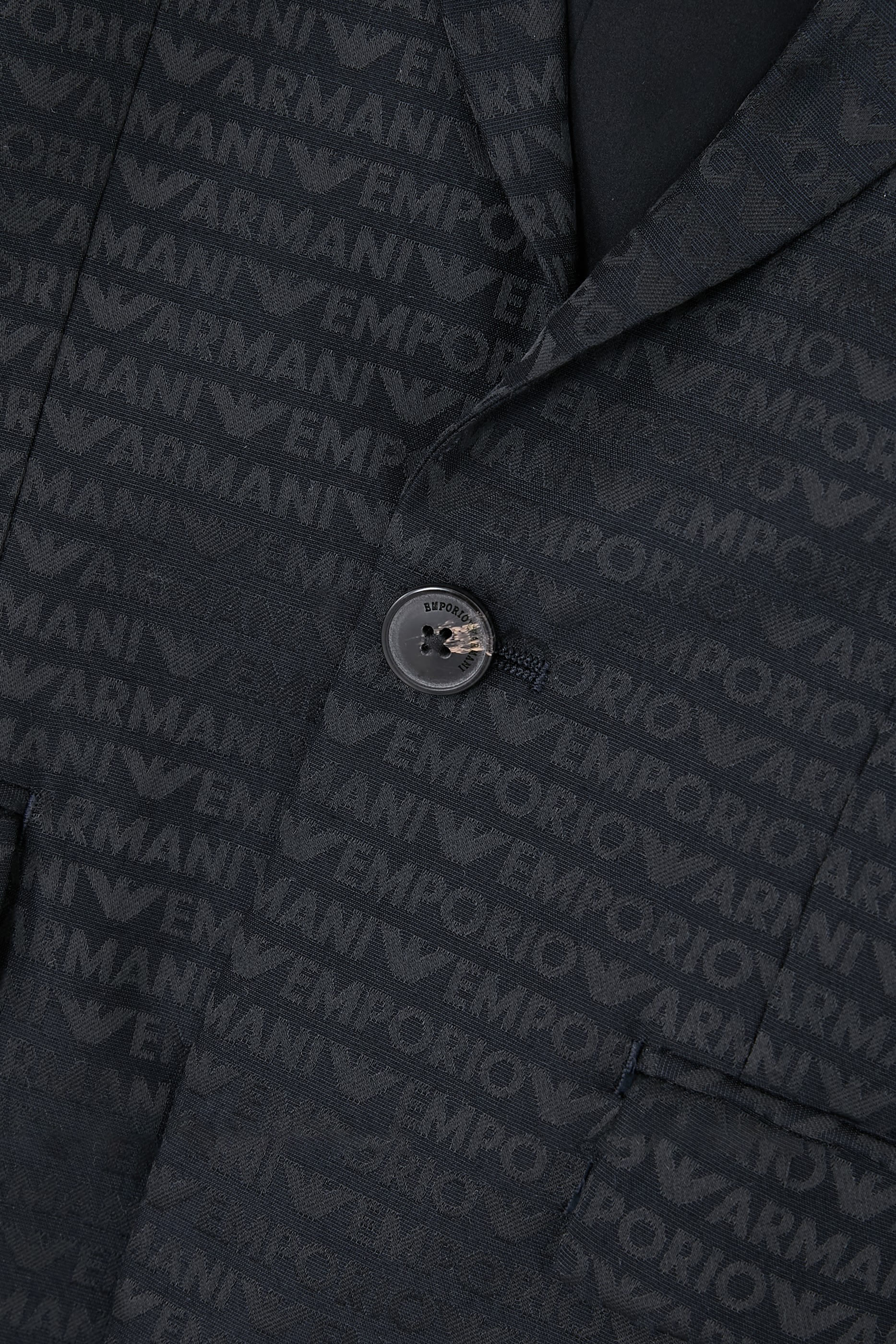 Kids  All-Over Logo Blazer