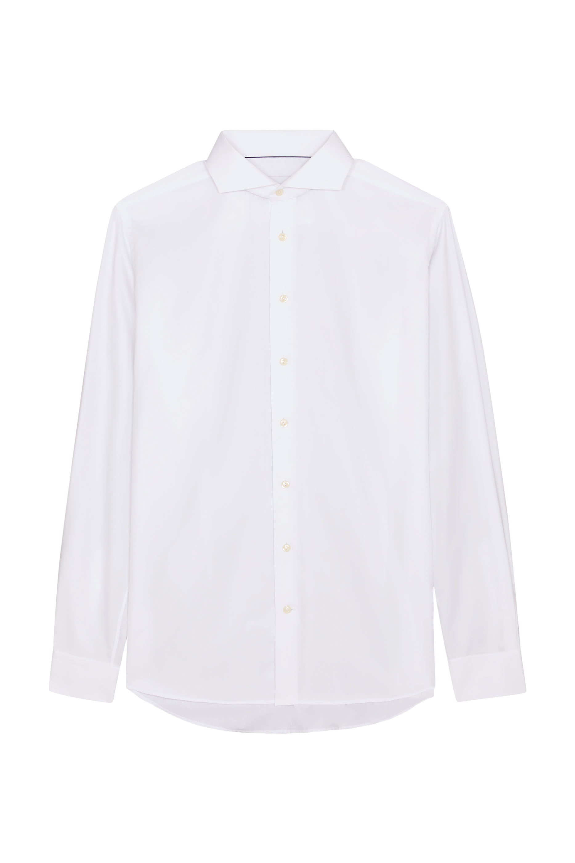 Semi Solid Signature Dobby Shirt