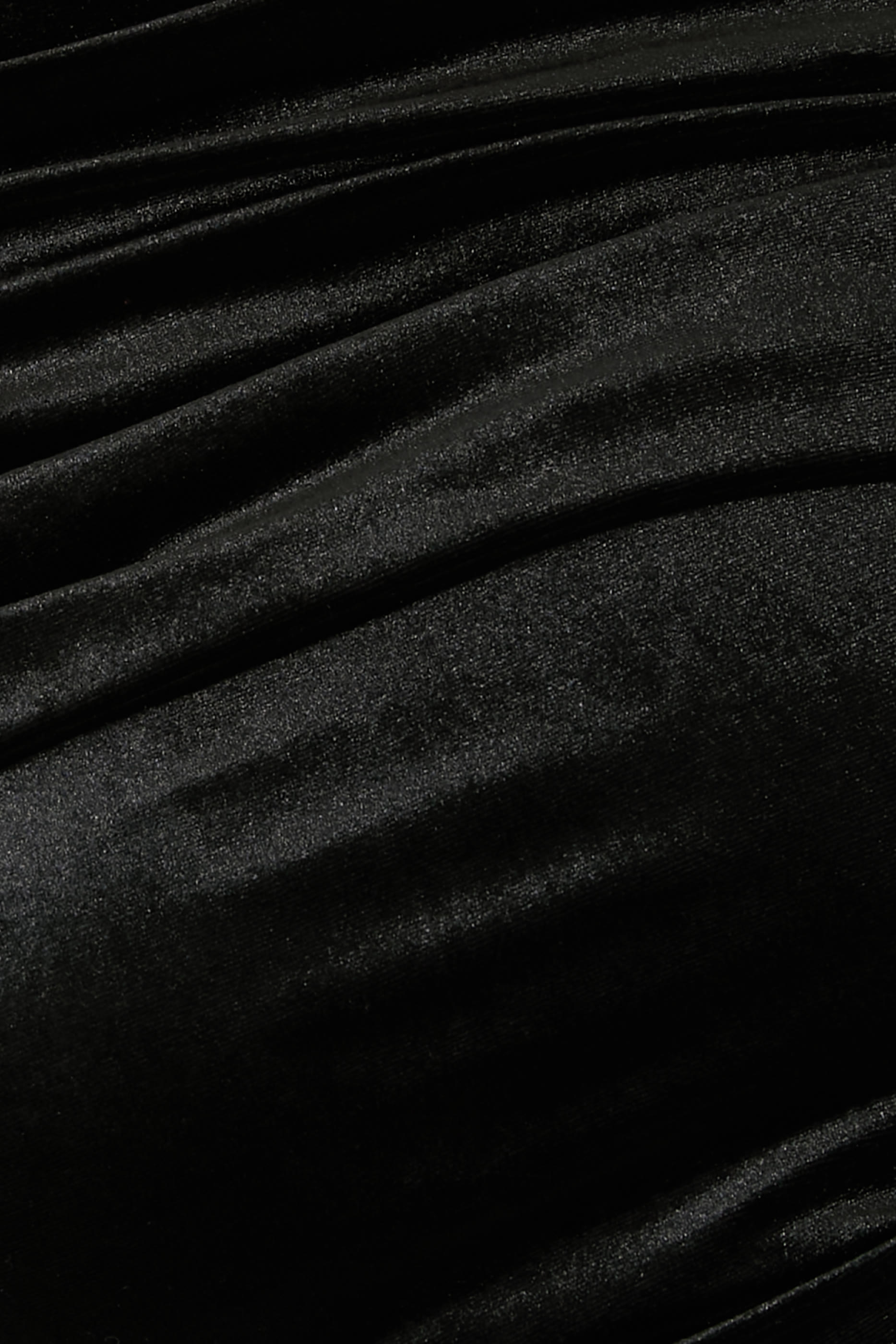 Nova Velvet One-Shoulder Gown