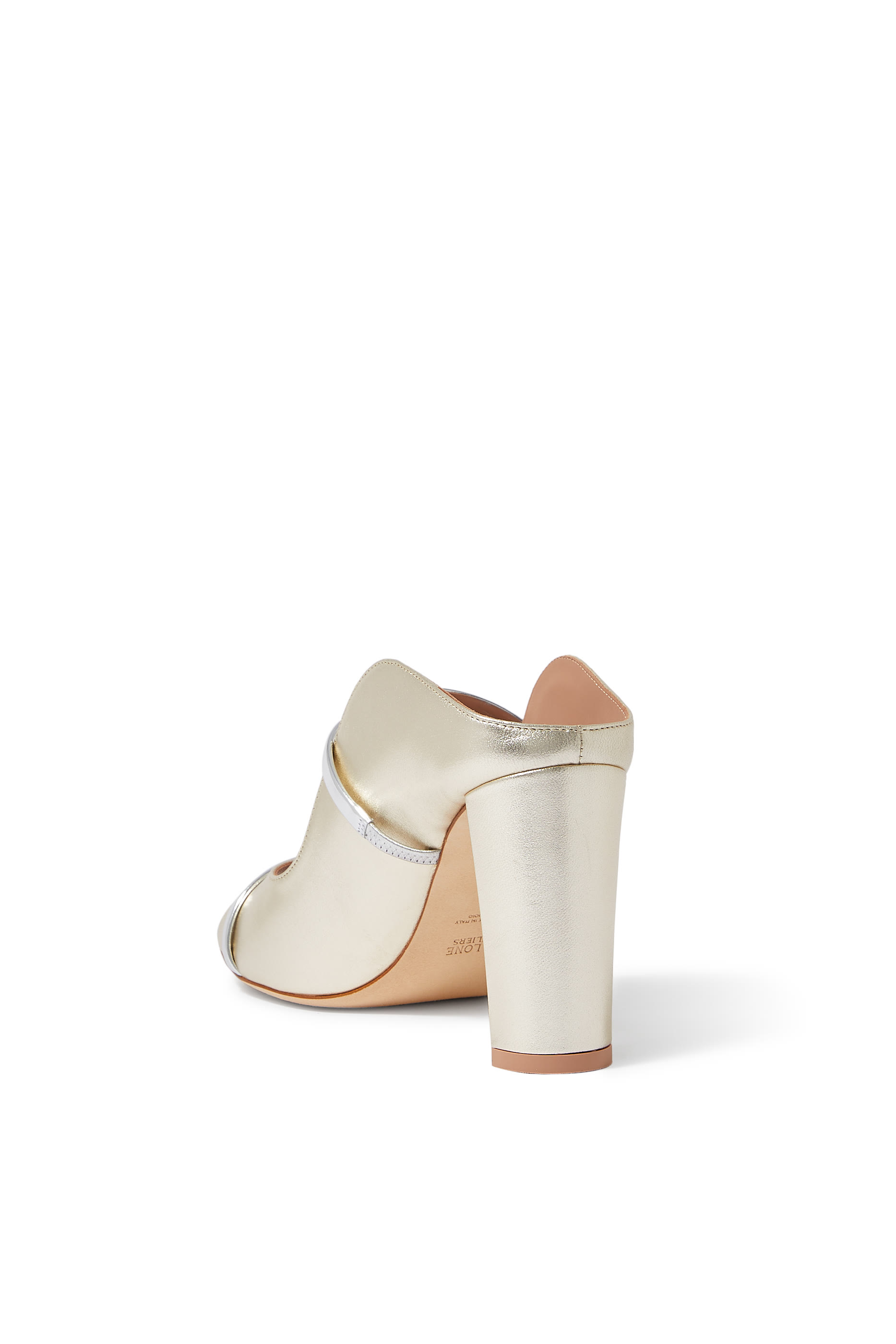 Norah 85 Metallic Mules