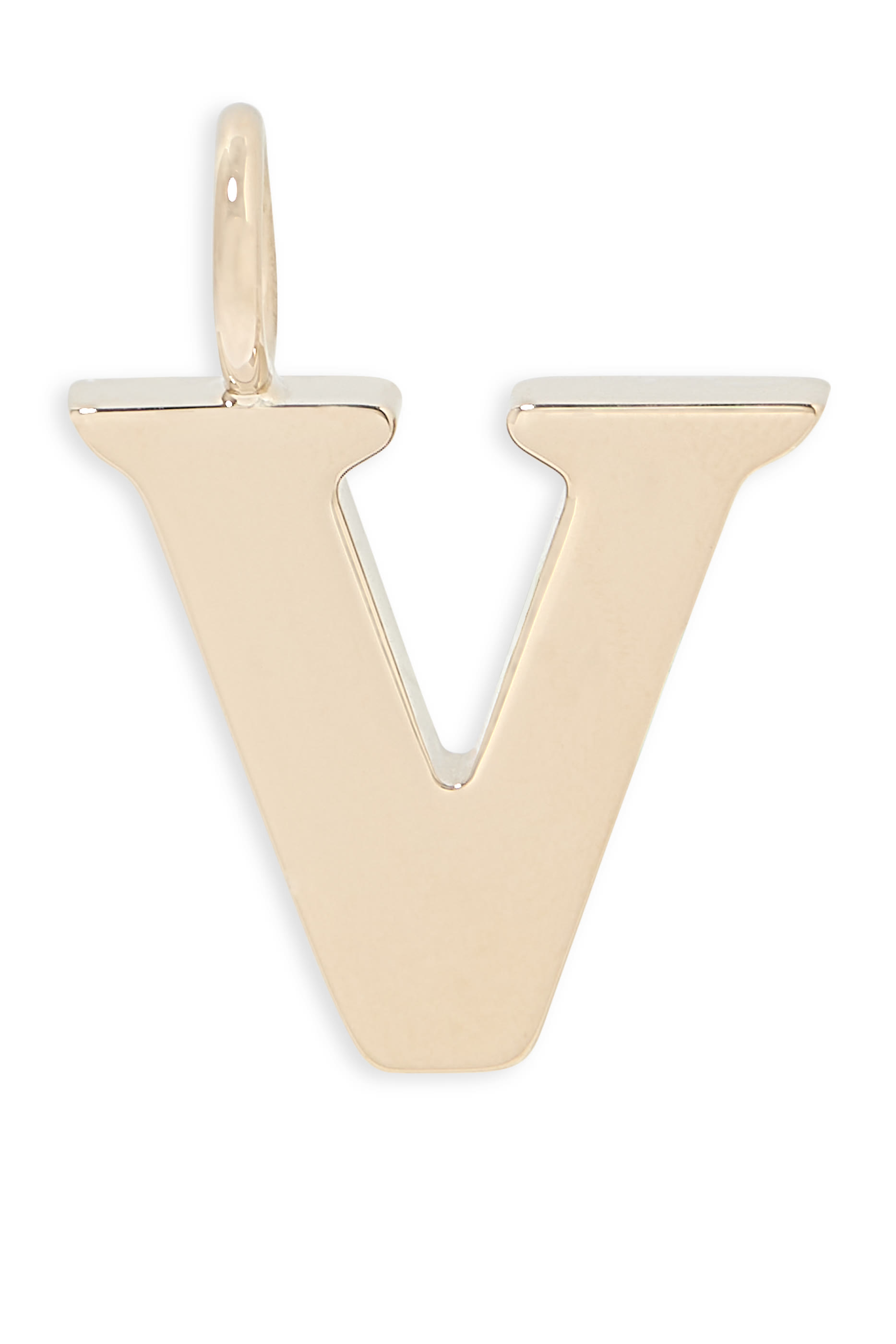 Alphabet V Charm 