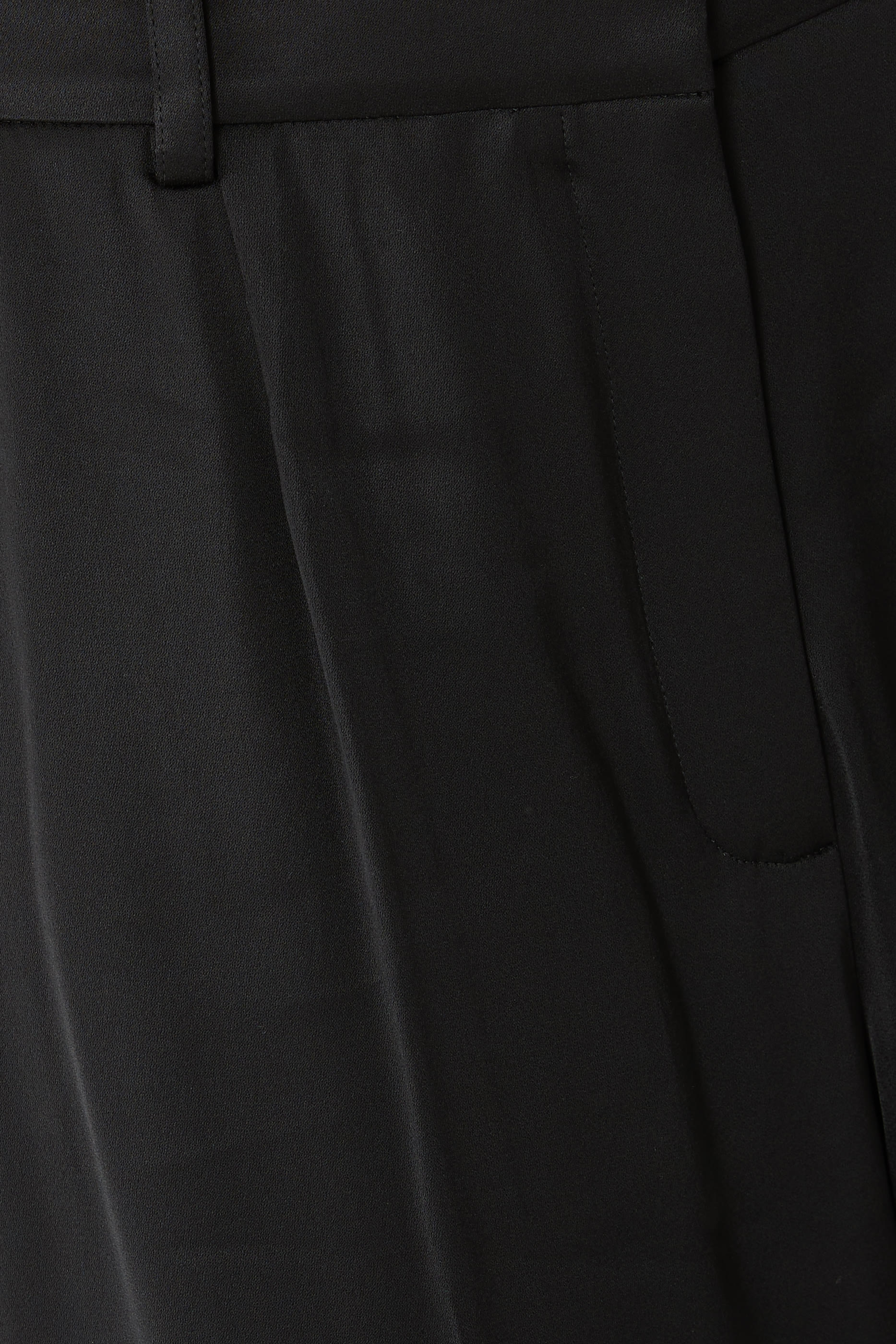  Wide Satin Trousers