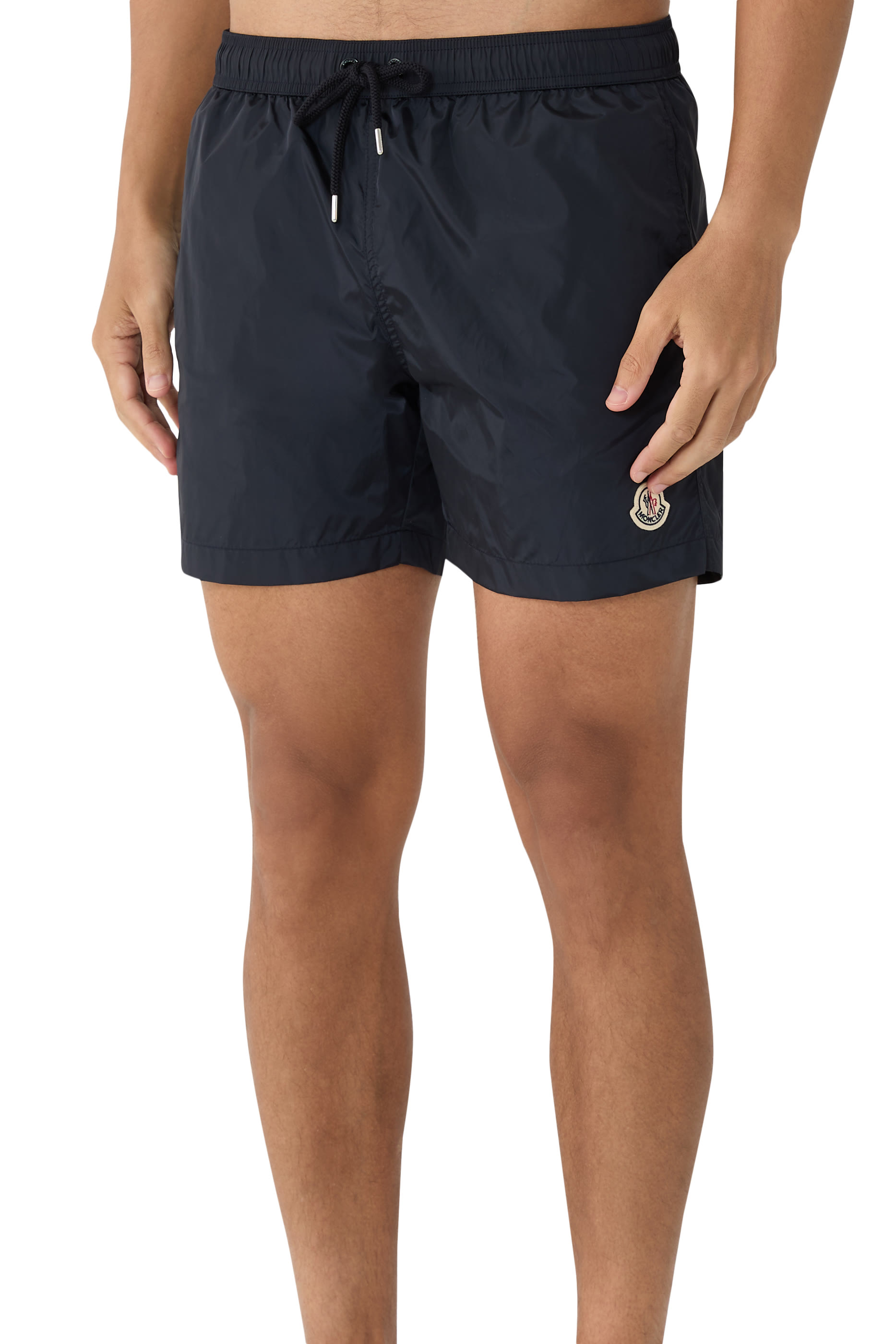 Logo Patch Swim Shorts