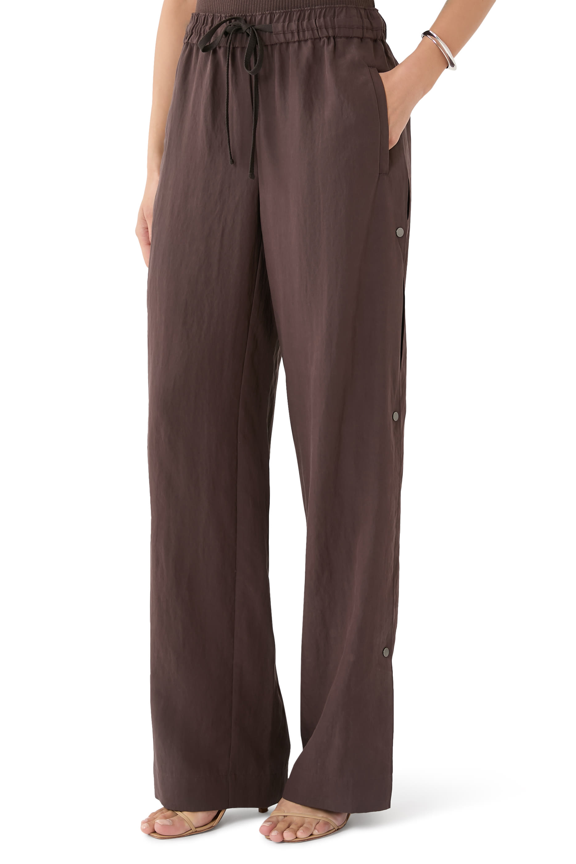 Side-Snap Pull-On Pants