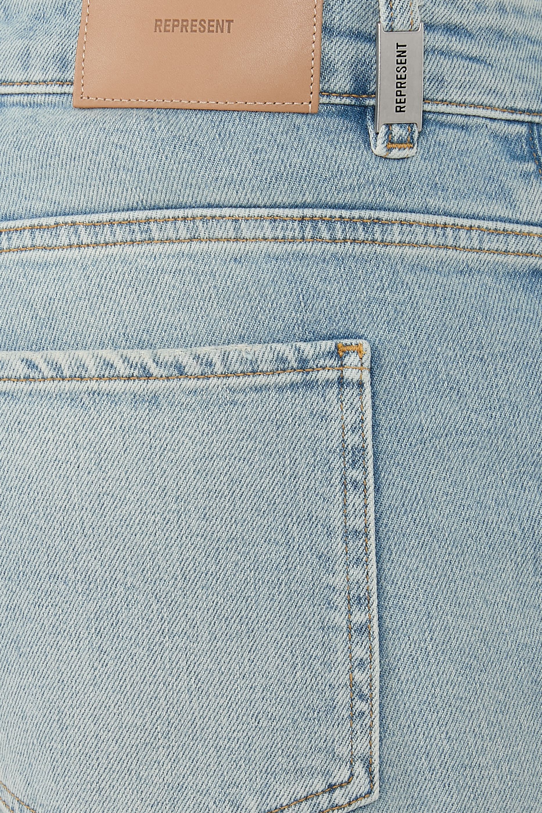 Boot Cut Denim Trousers