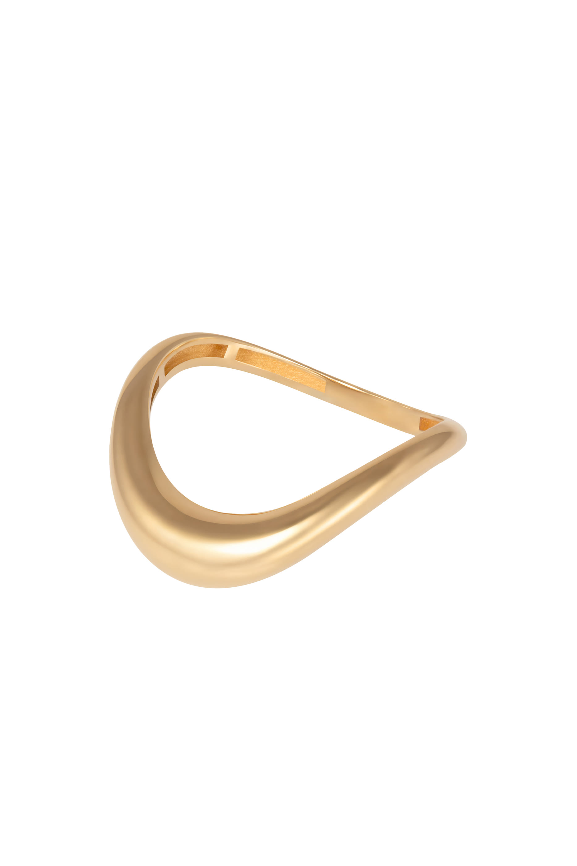 Boa Full Ring, 18k Yellow Gold