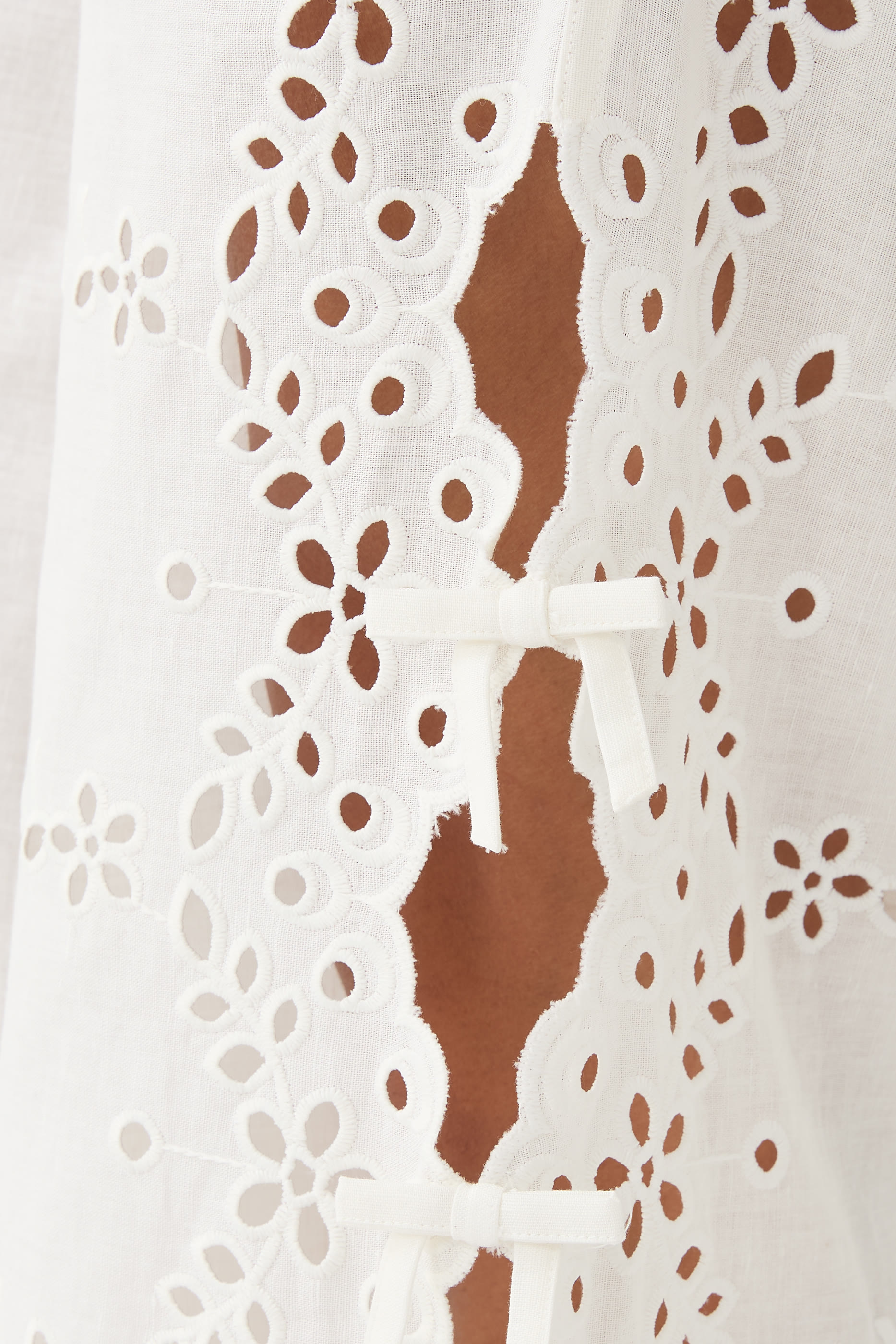  Linen Embroidered Trousers