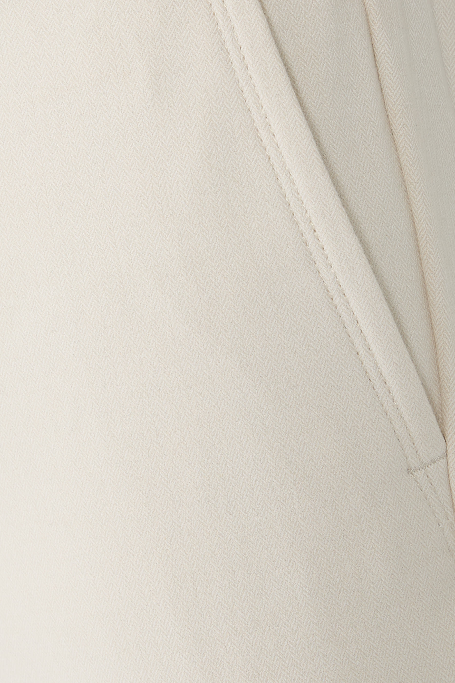  Slim-Fit Trousers in Brushed Herringbone