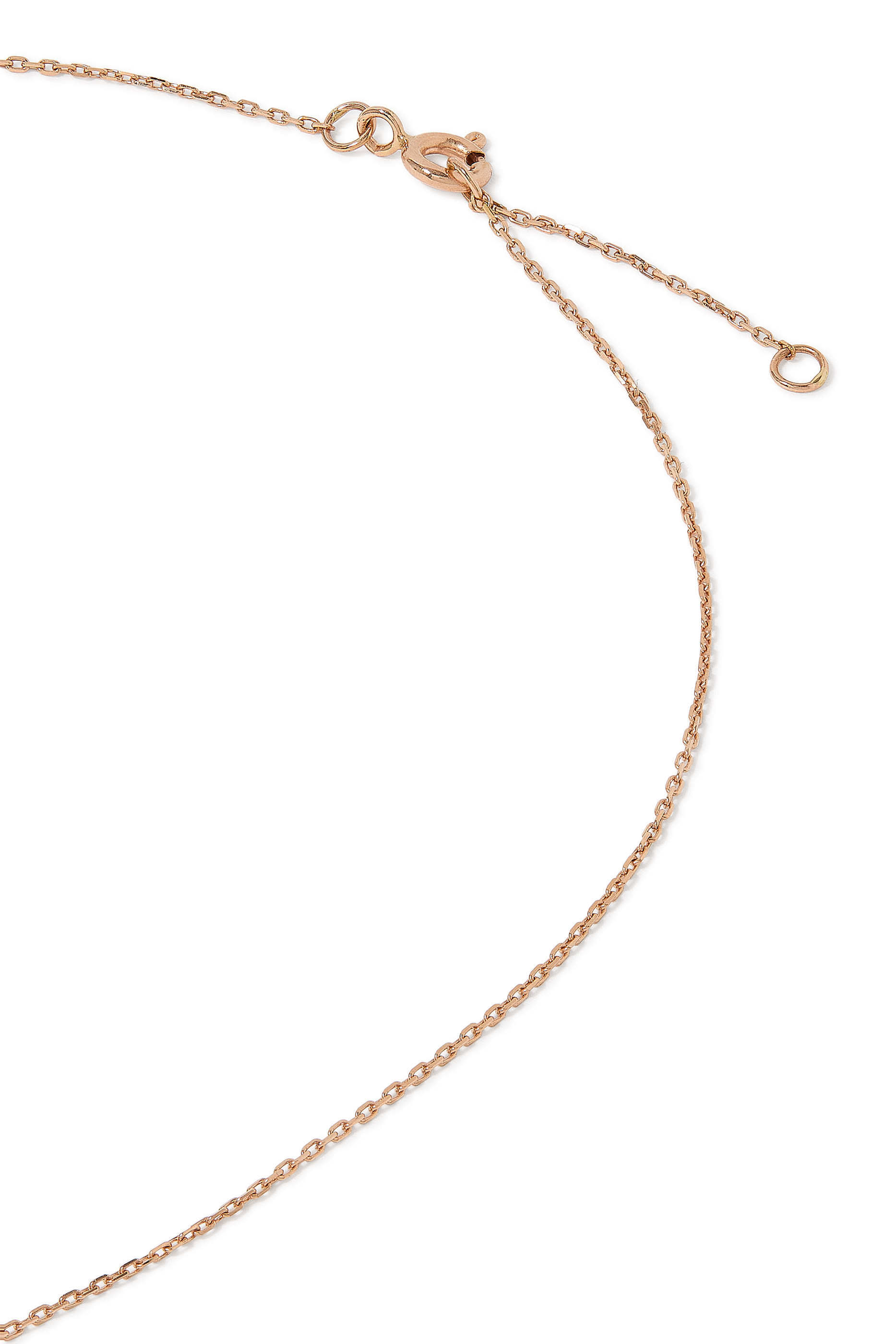 Hobb Love Necklace, 18k Yellow Gold & Diamonds