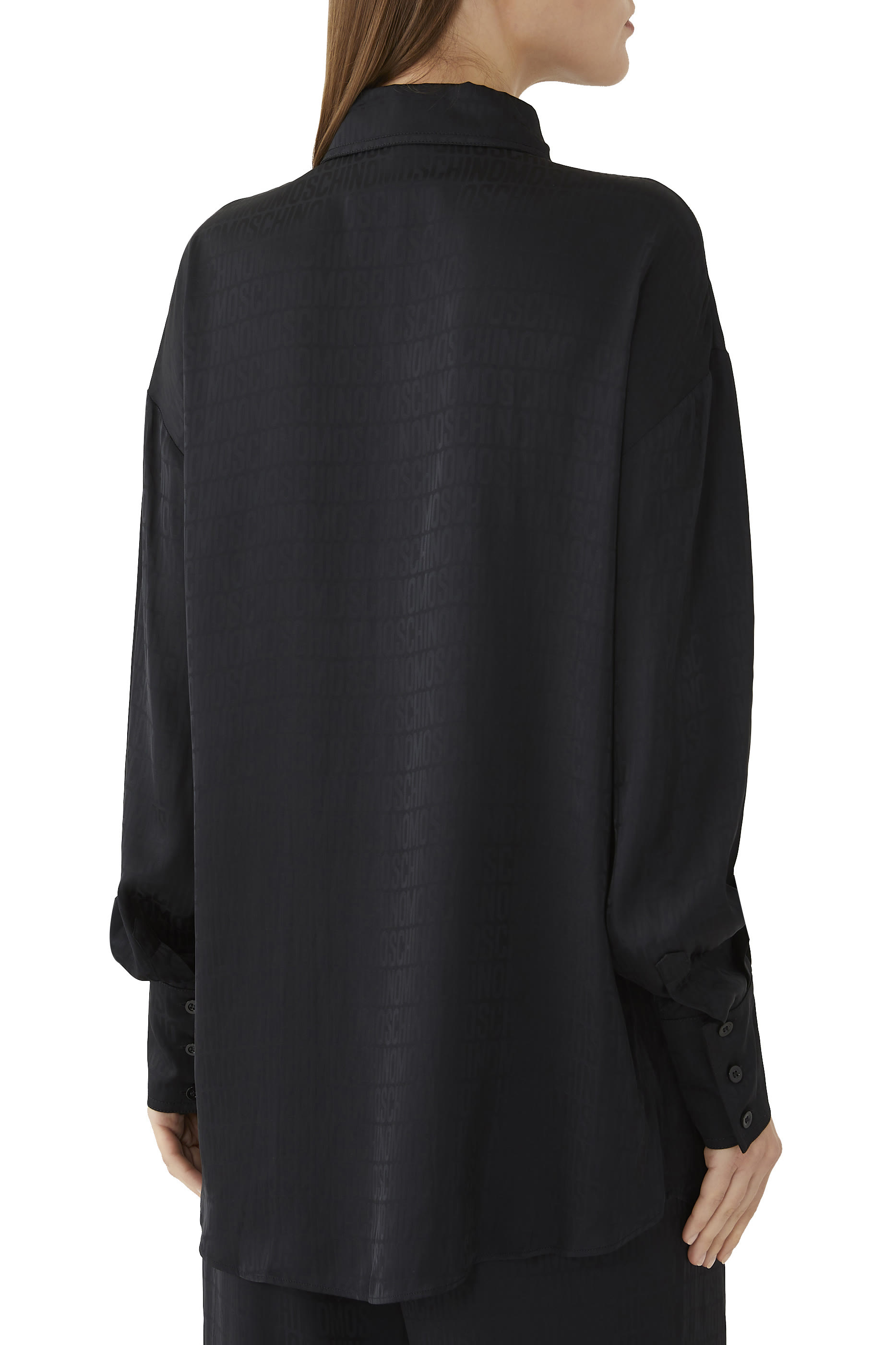 Logo Silk Blend Shirt