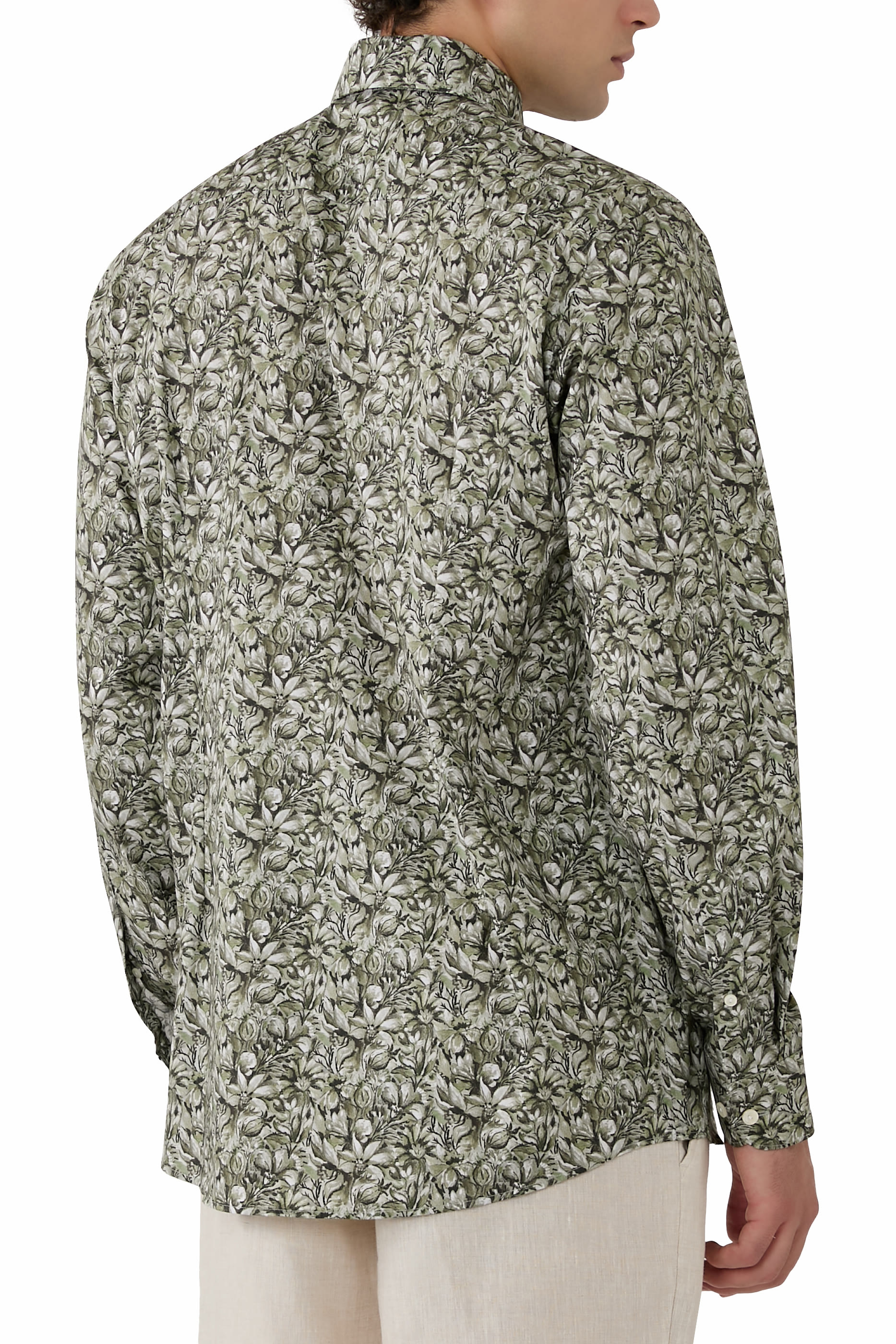 Floral Twill Shirt 