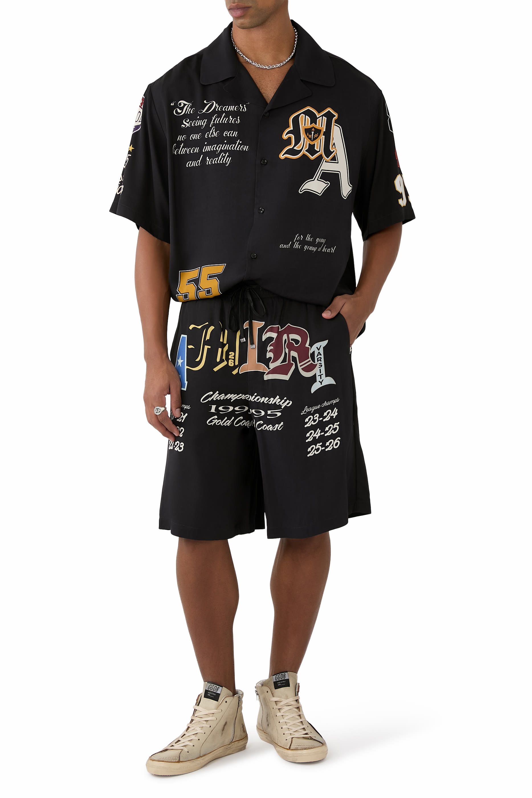 Varsity Patch Shorts