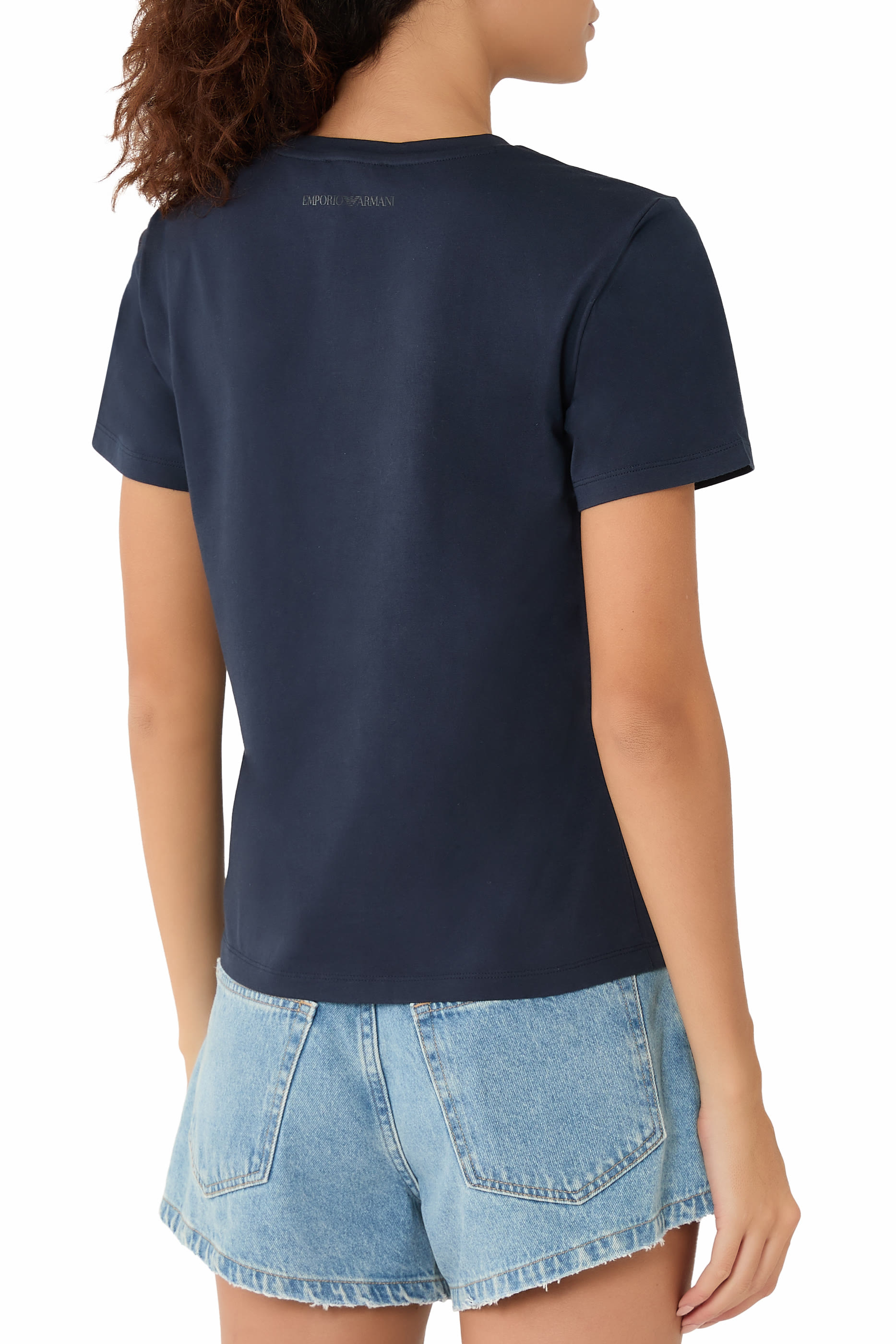 Logo Embroidery ASV Organic Jersey T-Shirt