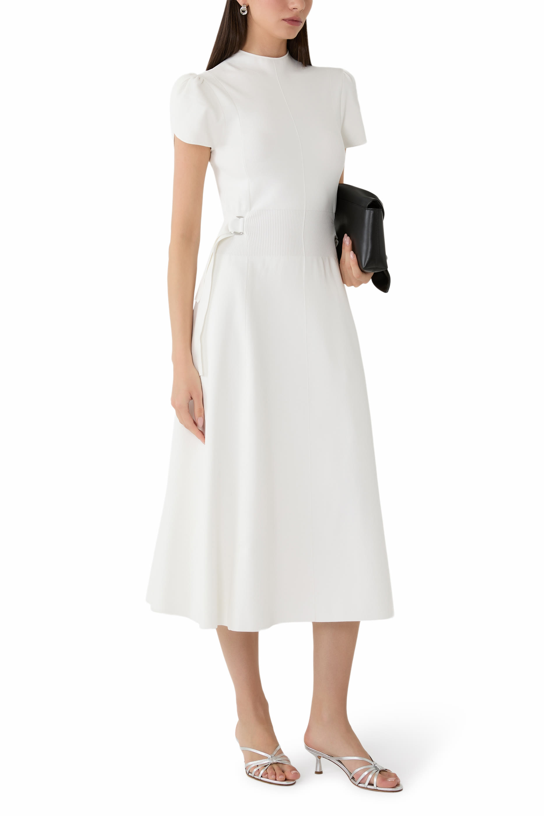 Compact Rib Tulip Dress