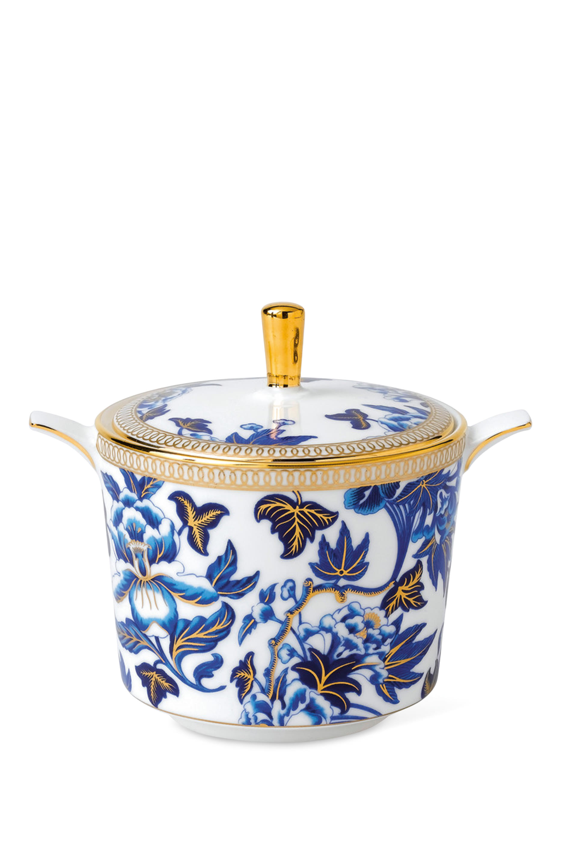 Hibiscus Covered Sugar Box