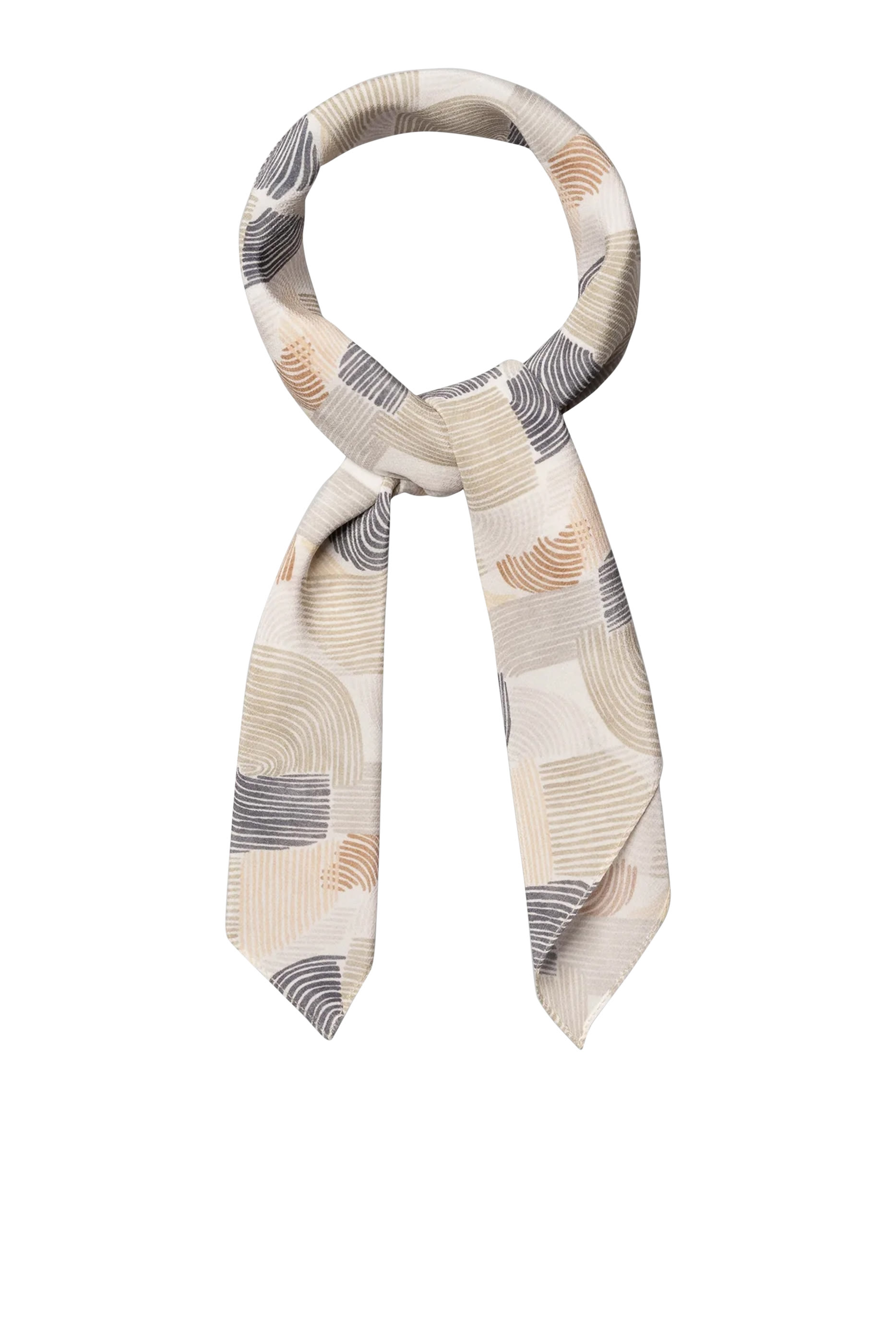 Geometrical Silk Bandana