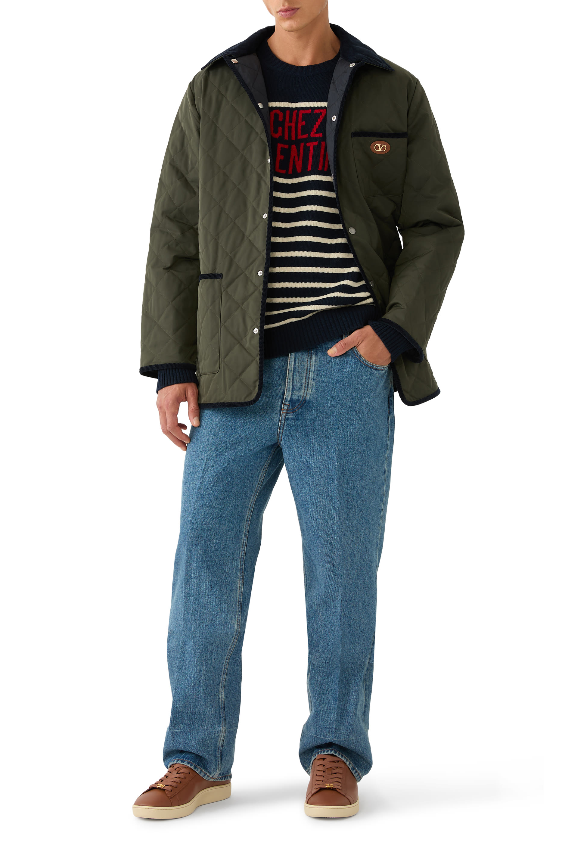 Five-Pocket Denim Pants